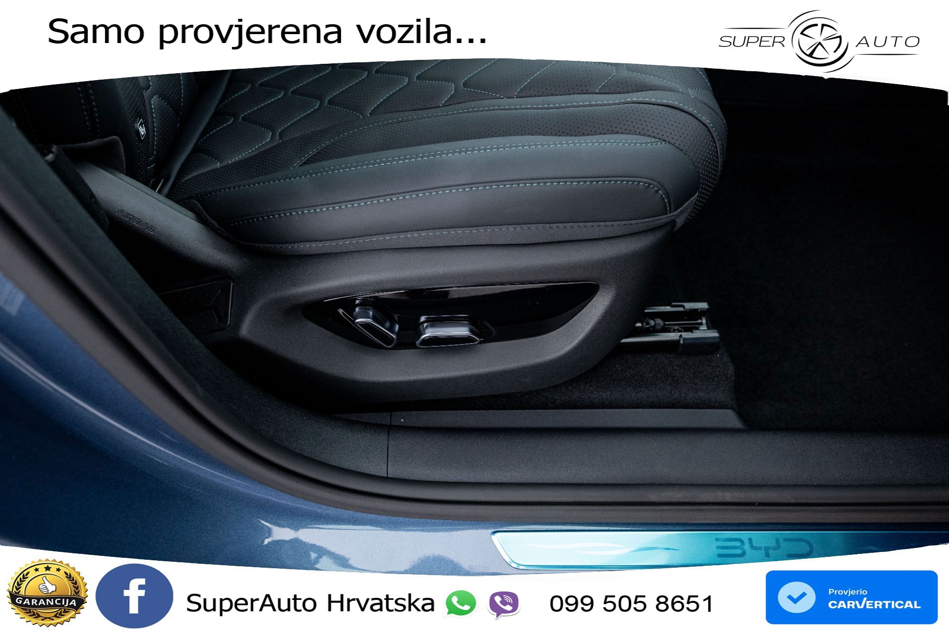 NOVO BYD Sealion 7 82,5 kWh Comfort 313 KS, LED+ACC+GR SJED+360+PDC