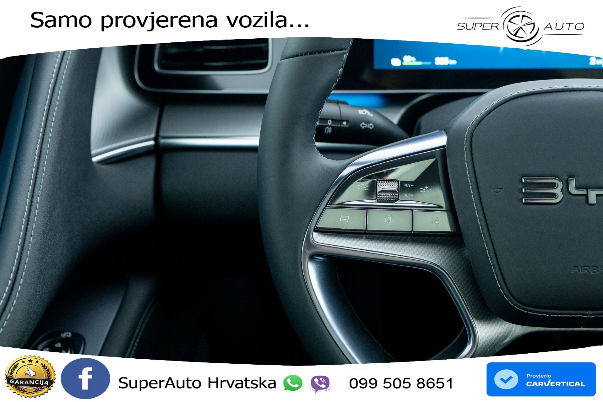 NOVO BYD Sealion 7 82,5 kWh Comfort 313 KS, LED+ACC+GR SJED+360+PDC
