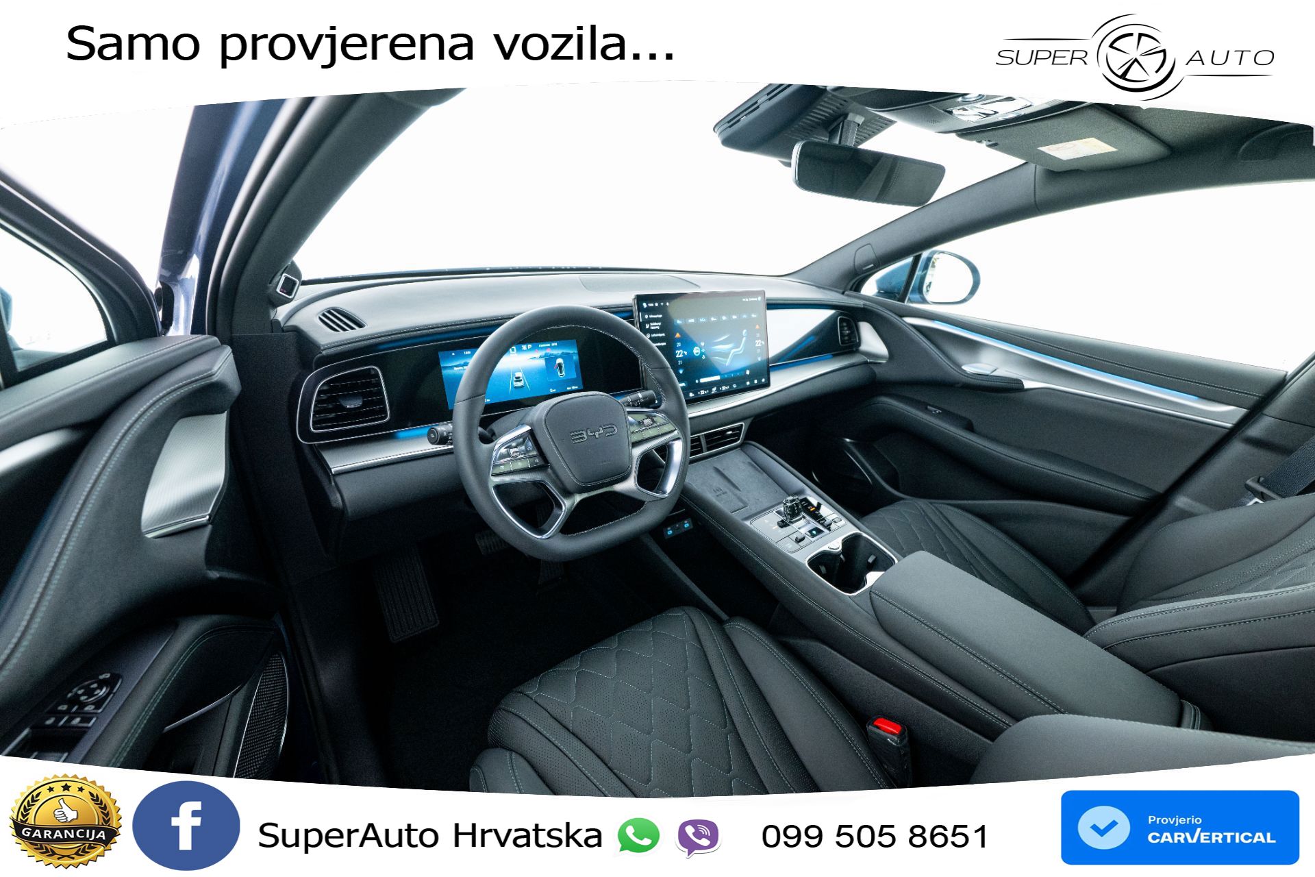 NOVO BYD Sealion 7 82,5 kWh Comfort 313 KS, LED+ACC+GR SJED+360+PDC