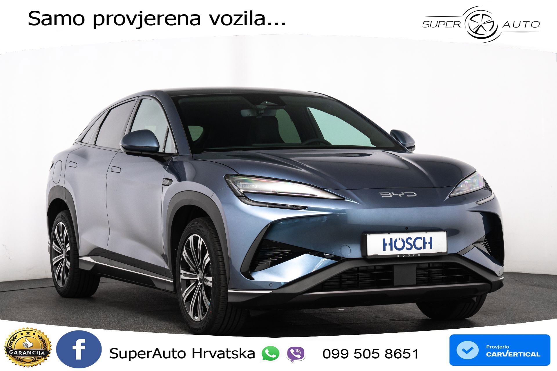 NOVO BYD Sealion 7 82,5 kWh Comfort 313 KS, LED+ACC+GR SJED+360+PDC