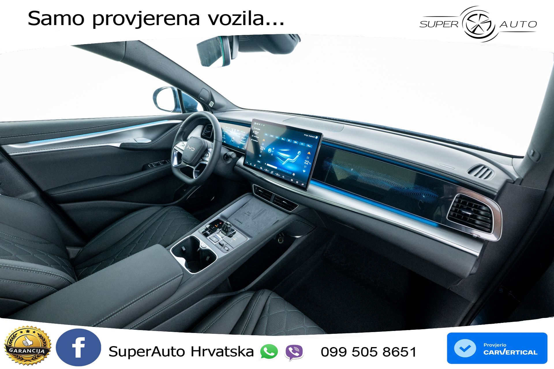 NOVO BYD Sealion 7 82,5 kWh Comfort 313 KS, LED+ACC+GR SJED+360+PDC
