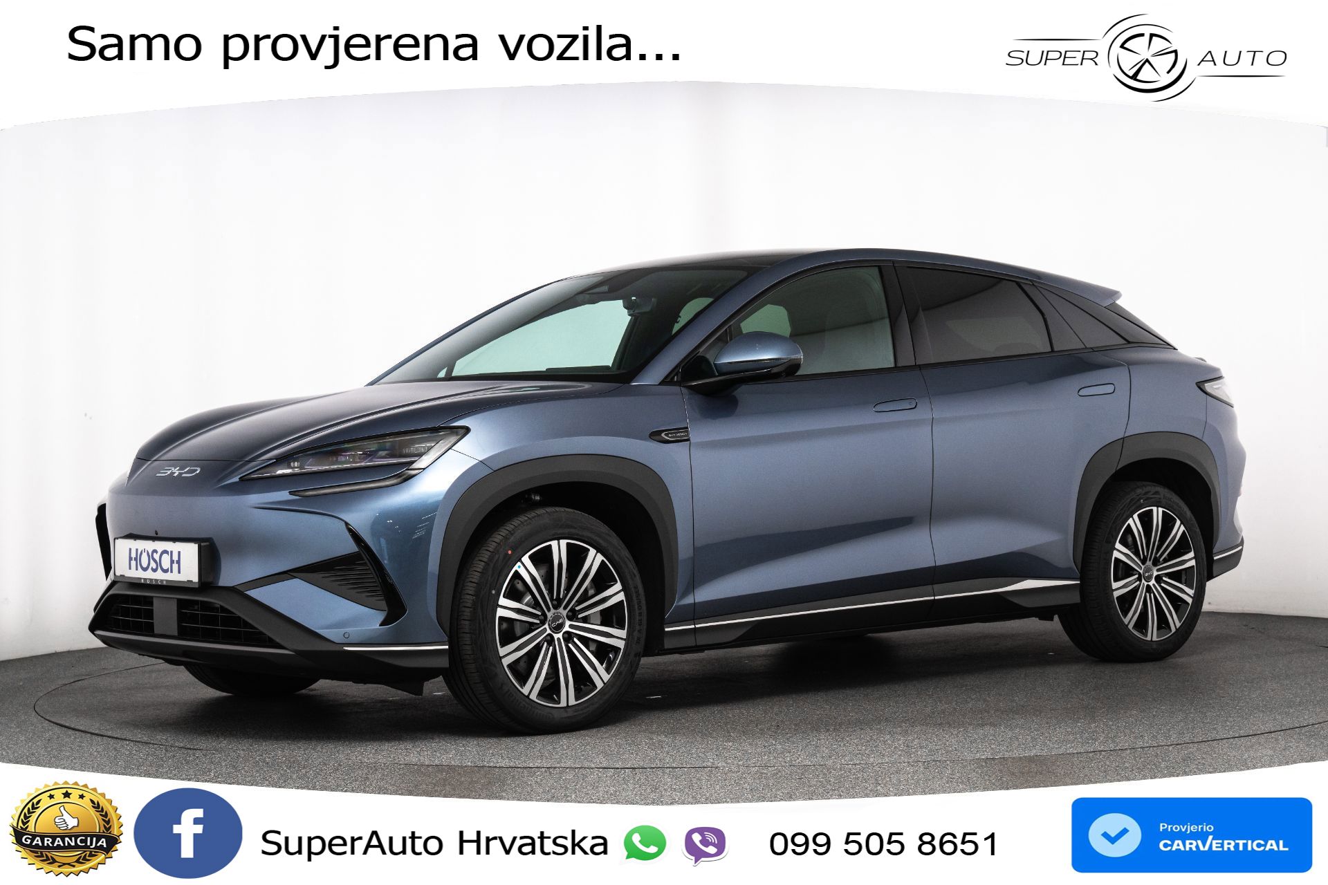 NOVO BYD Sealion 7 82,5 kWh Comfort 313 KS, LED+ACC+GR SJED+360+PDC