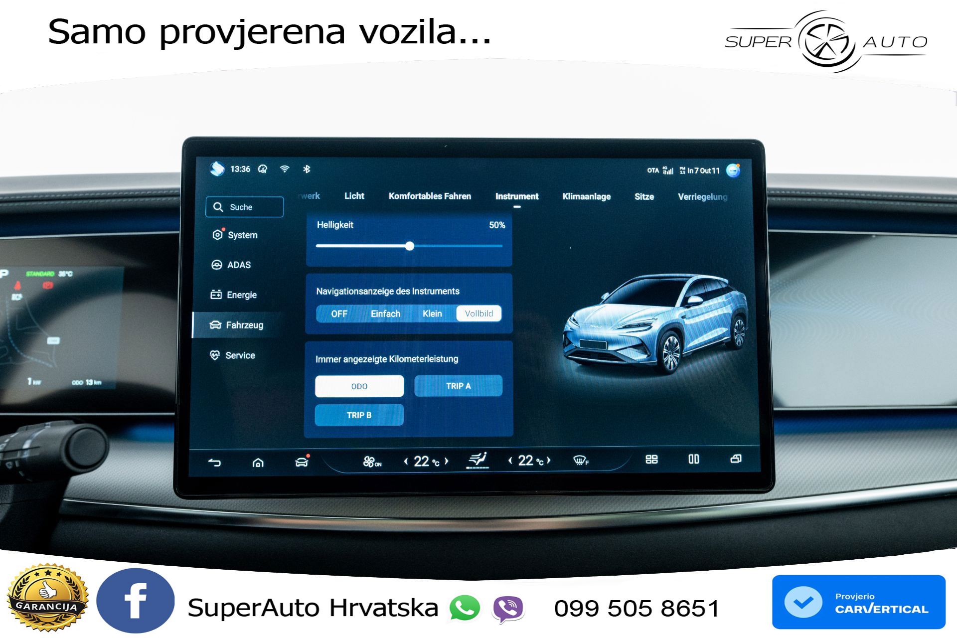 NOVO BYD Sealion 7 82,5 kWh Comfort 313 KS, LED+ACC+GR SJED+360+PDC