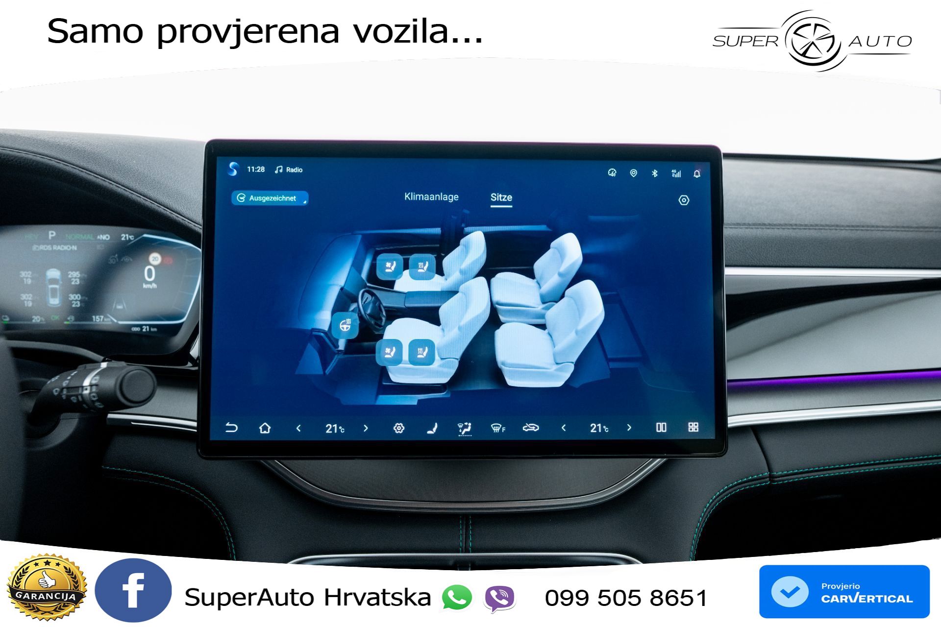 NOVO BYD Seal U 1.5L DM-i Aut. Boost 218 KS, LED+ACC+PANO+GR SJED+360+VIRT
