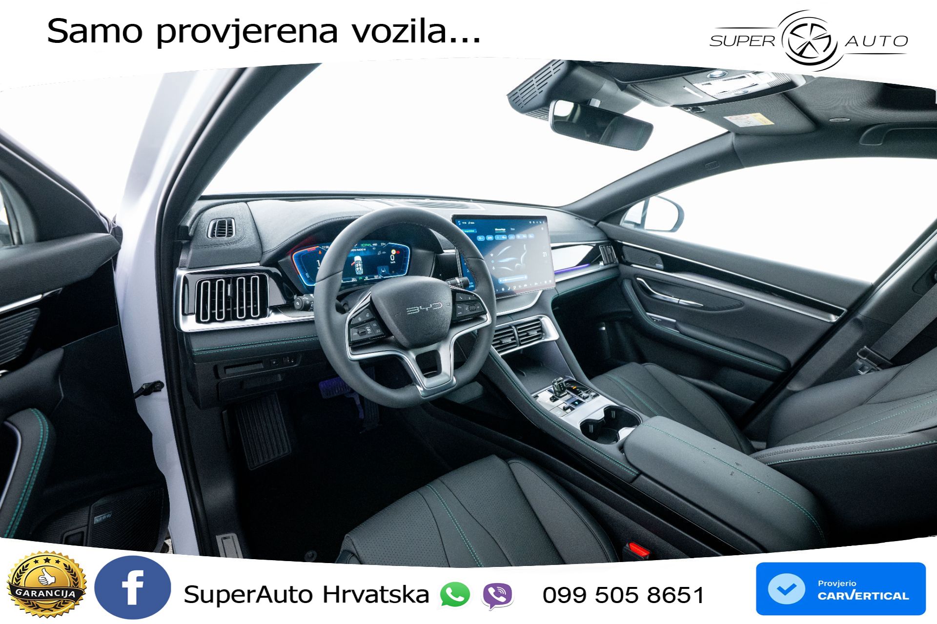 NOVO BYD Seal U 1.5L DM-i Aut. Boost 218 KS, LED+ACC+PANO+GR SJED+360+VIRT