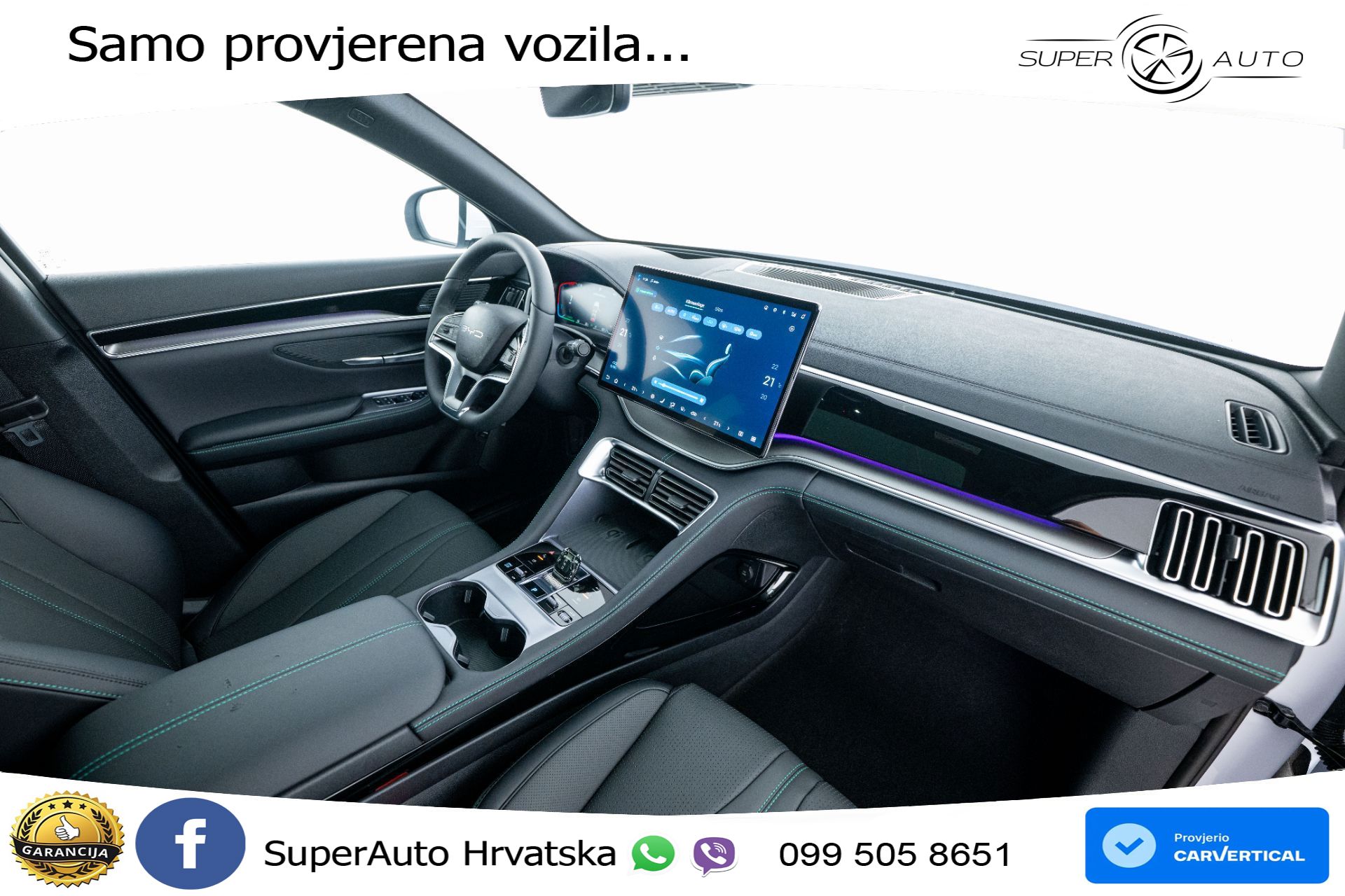 NOVO BYD Seal U 1.5L DM-i Aut. Boost 218 KS, LED+ACC+PANO+GR SJED+360+VIRT