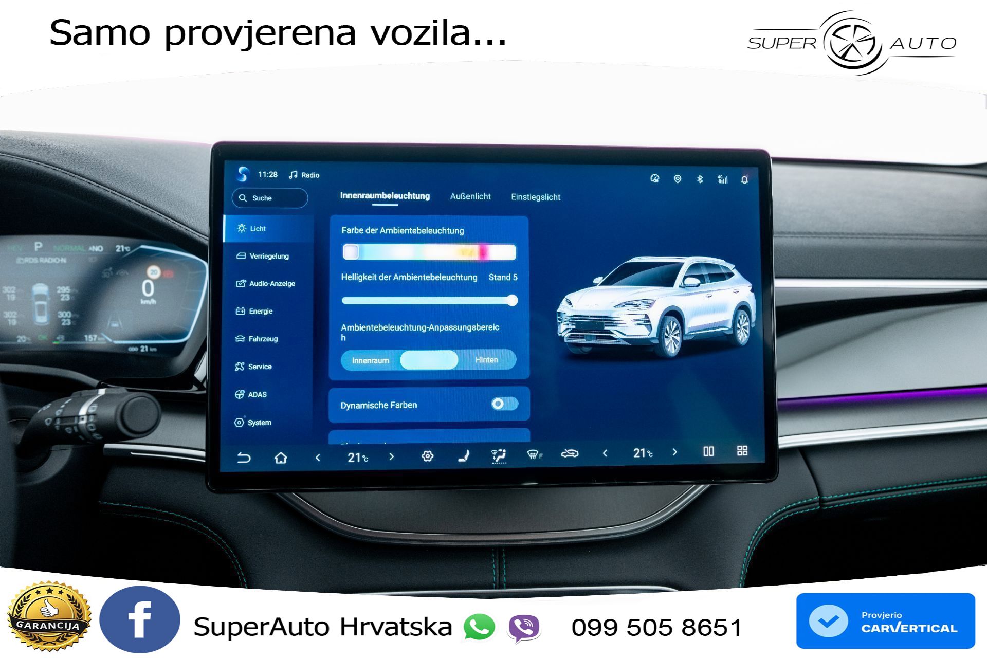 NOVO BYD Seal U 1.5L DM-i Aut. Boost 218 KS, LED+ACC+GR SJED+360+PANO