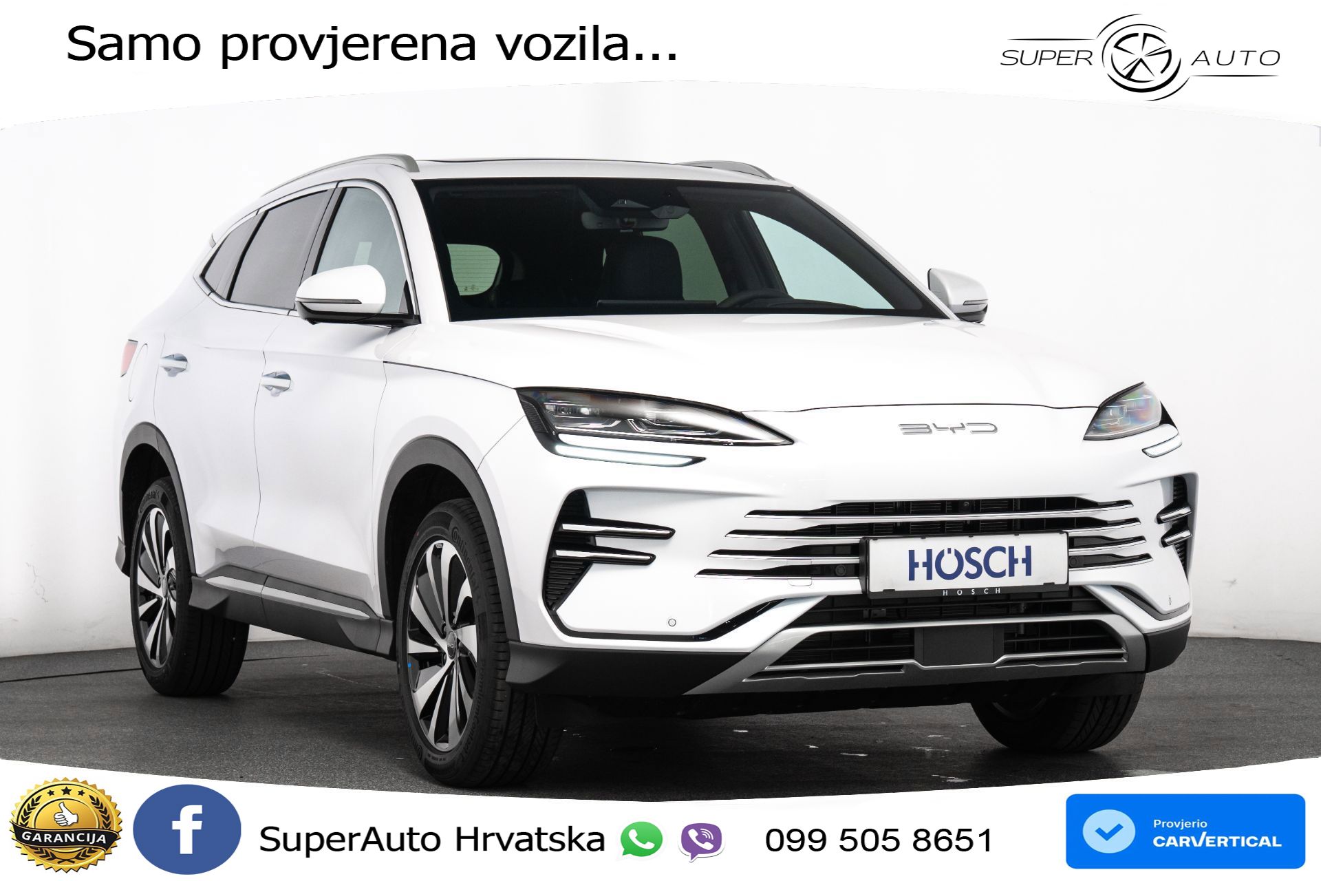 NOVO BYD Seal U 1.5L DM-i Aut. Boost 218 KS, LED+ACC+GR SJED+360+PANO
