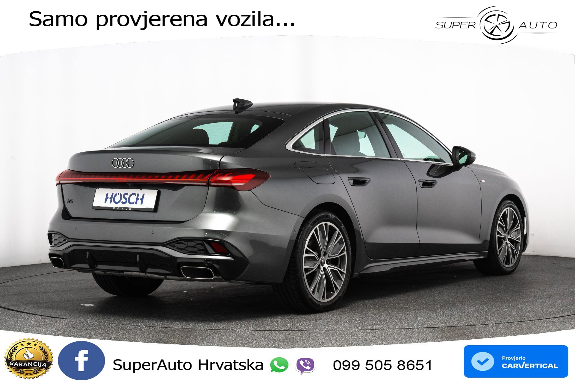Audi A5 2.0 TFSI S tronic 2xS line 204 KS, ACC+KAM+GR SJED+VIRT+NAVI