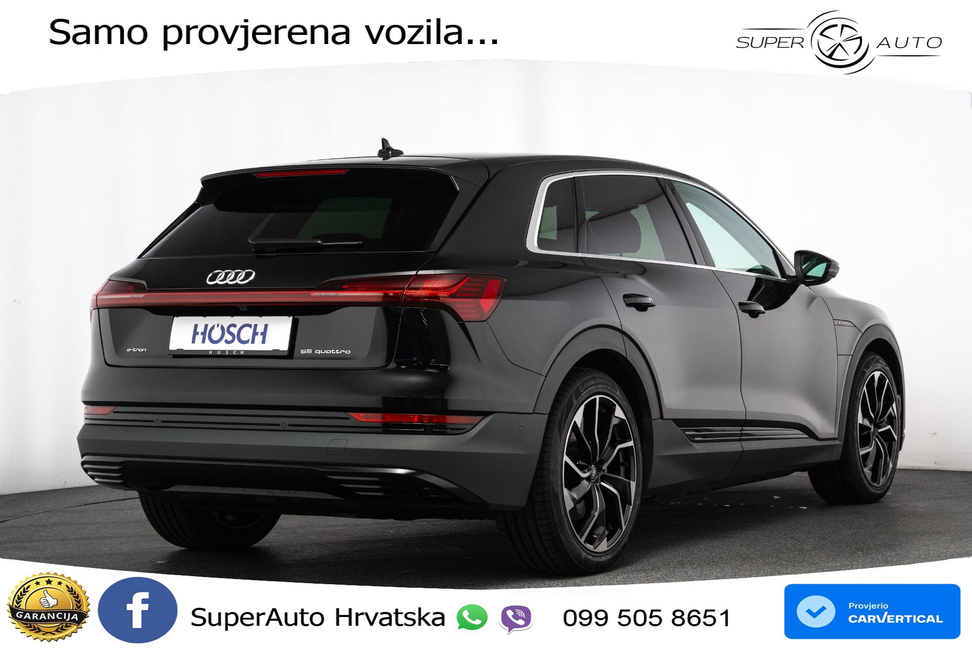 Audi e-tron 55 quattro 408 KS, ZRAČNI+KAM+GR SJED+VIRT+NAVI