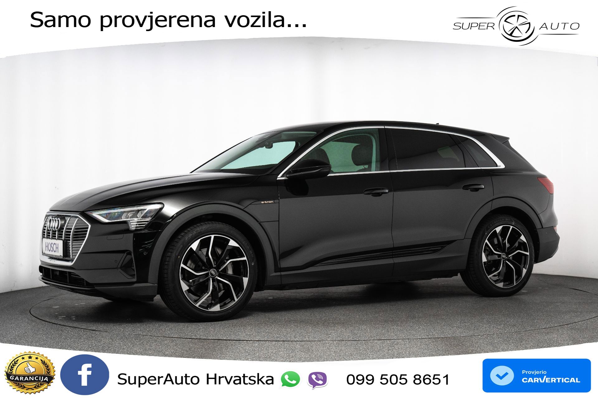 Audi e-tron 55 quattro 408 KS, ZRAČNI+KAM+GR SJED+VIRT+NAVI