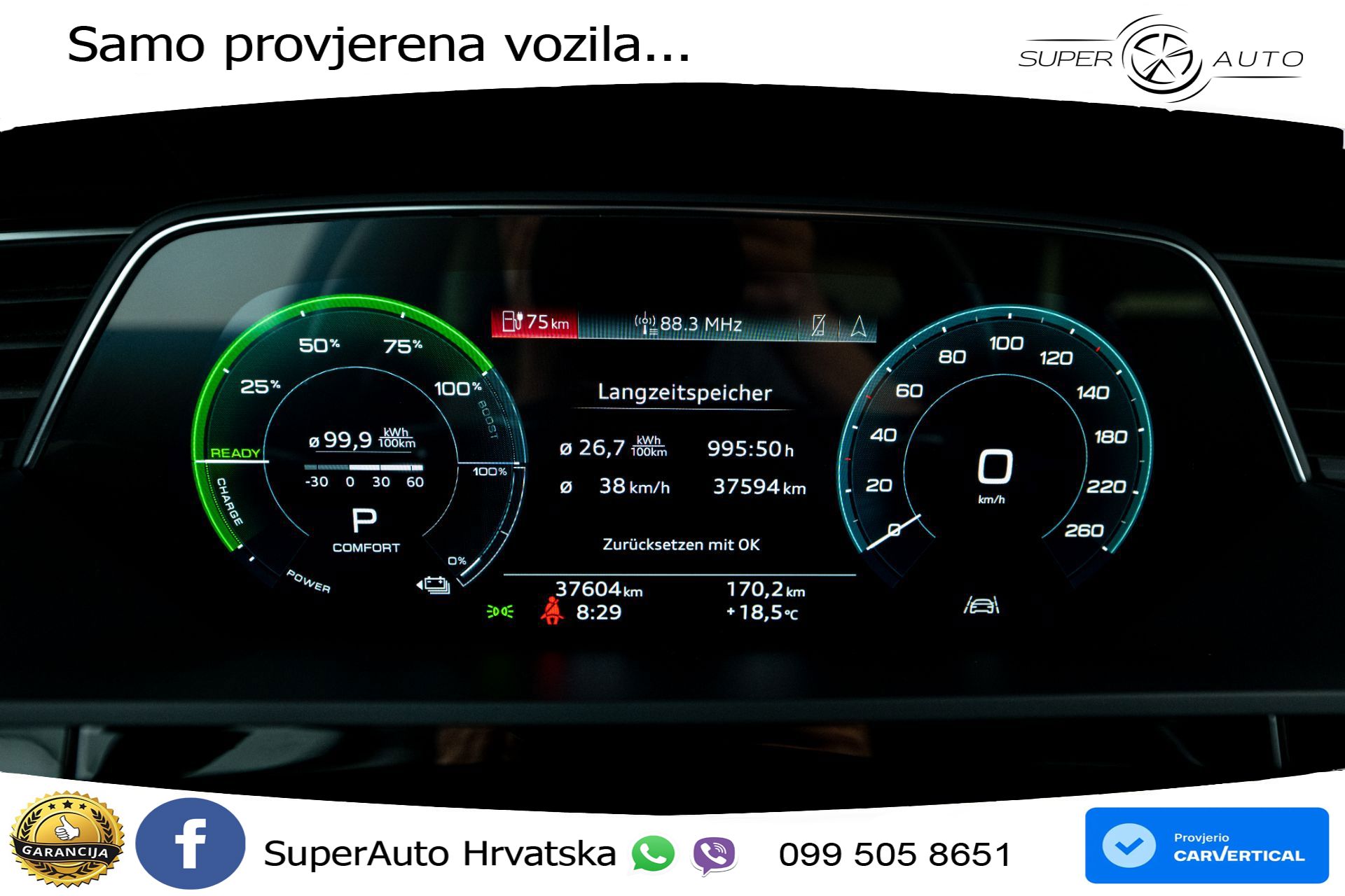 Audi e-tron 55 quattro 408 KS, ZRAČNI+KAM+GR SJED+VIRT+NAVI
