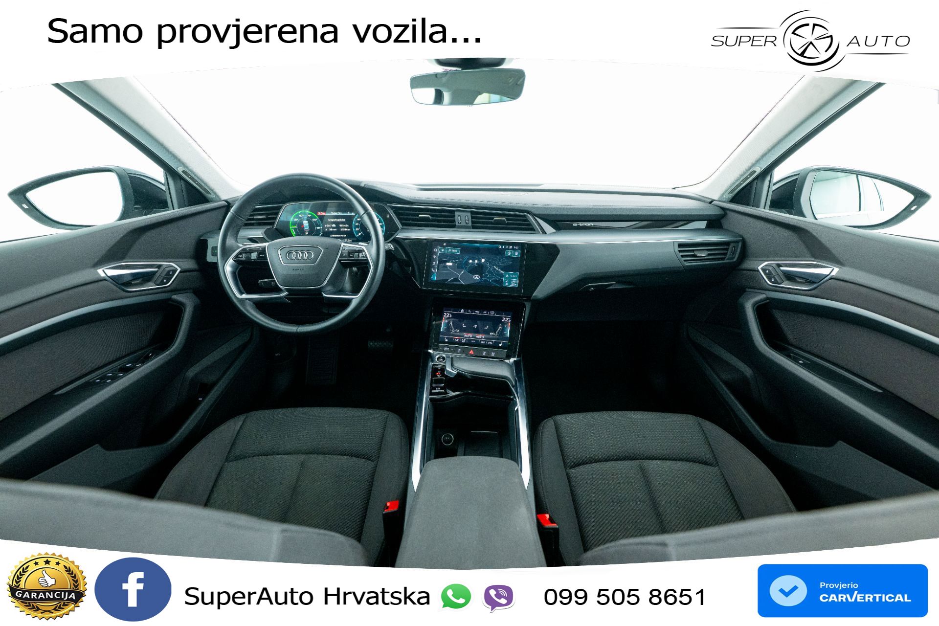 Audi e-tron 55 quattro 408 KS, ZRAČNI+KAM+GR SJED+VIRT+NAVI