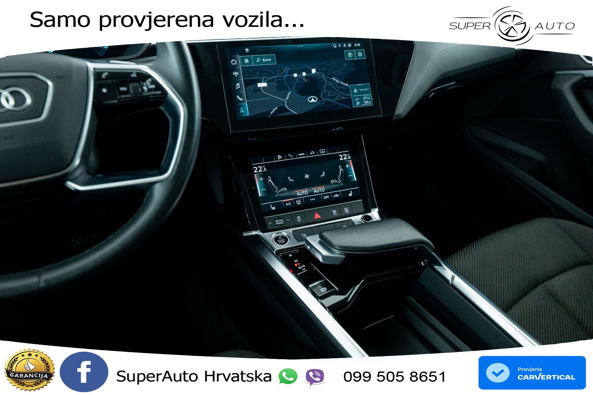 Audi e-tron 55 quattro 408 KS, ZRAČNI+KAM+GR SJED+VIRT+NAVI