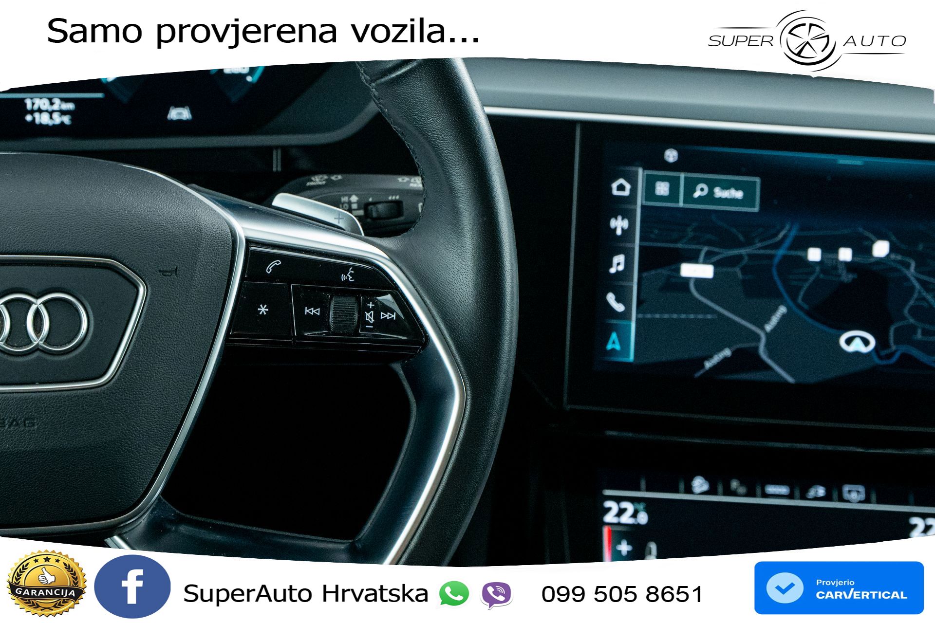 Audi e-tron 55 quattro 408 KS, ZRAČNI+KAM+GR SJED+VIRT+NAVI