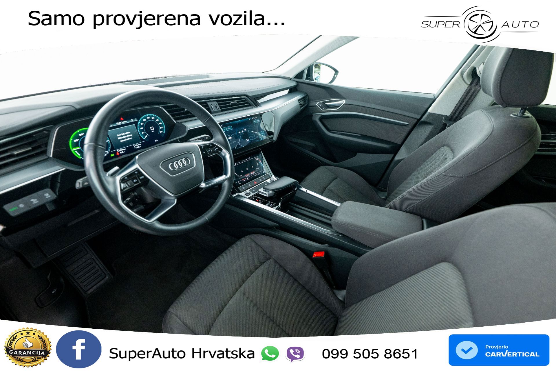 Audi e-tron 55 quattro 408 KS, ZRAČNI+KAM+GR SJED+VIRT+NAVI