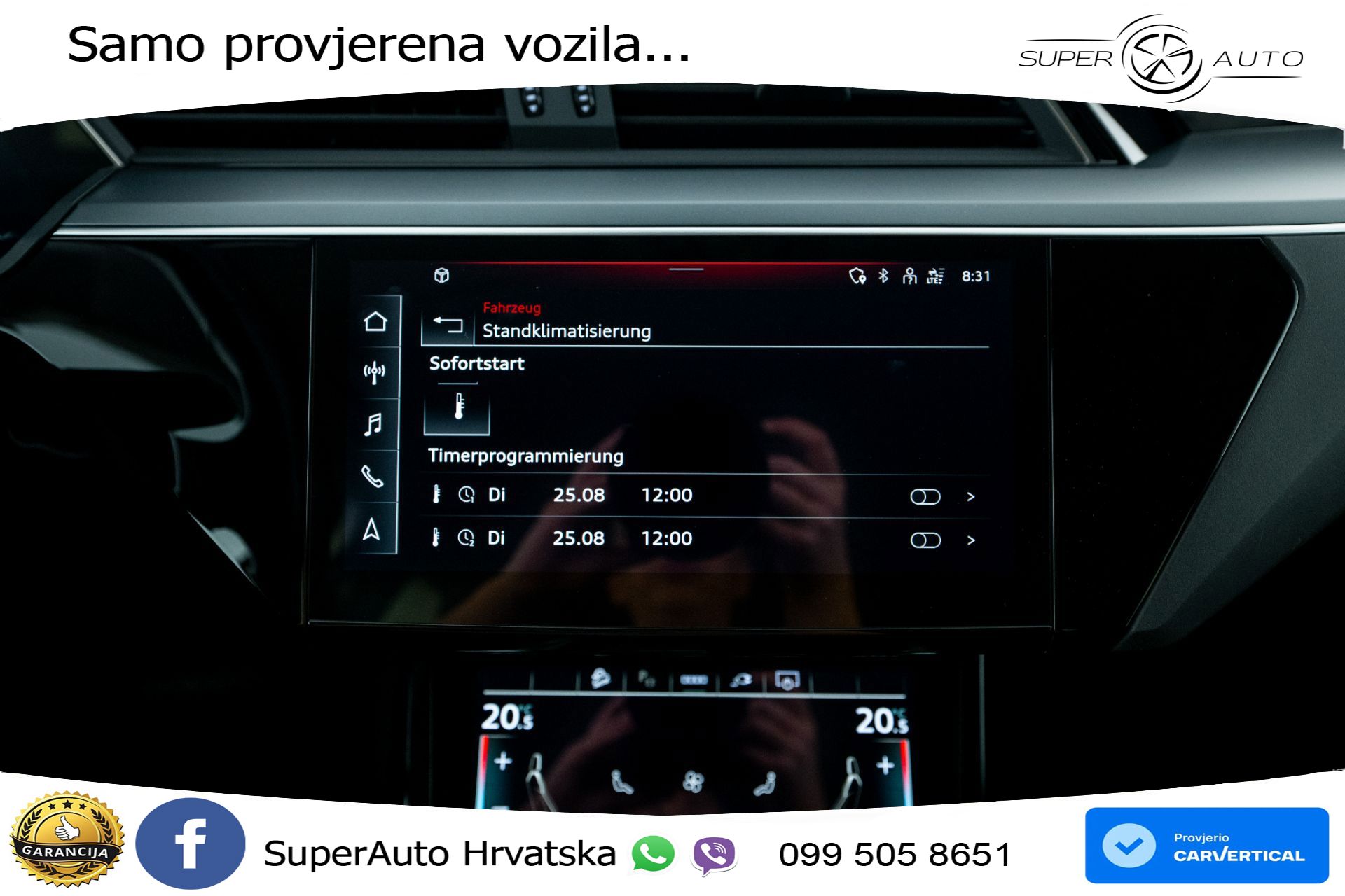 Audi e-tron 55 quattro 408 KS, ZRAČNI+KAM+GR SJED+VIRT+NAVI