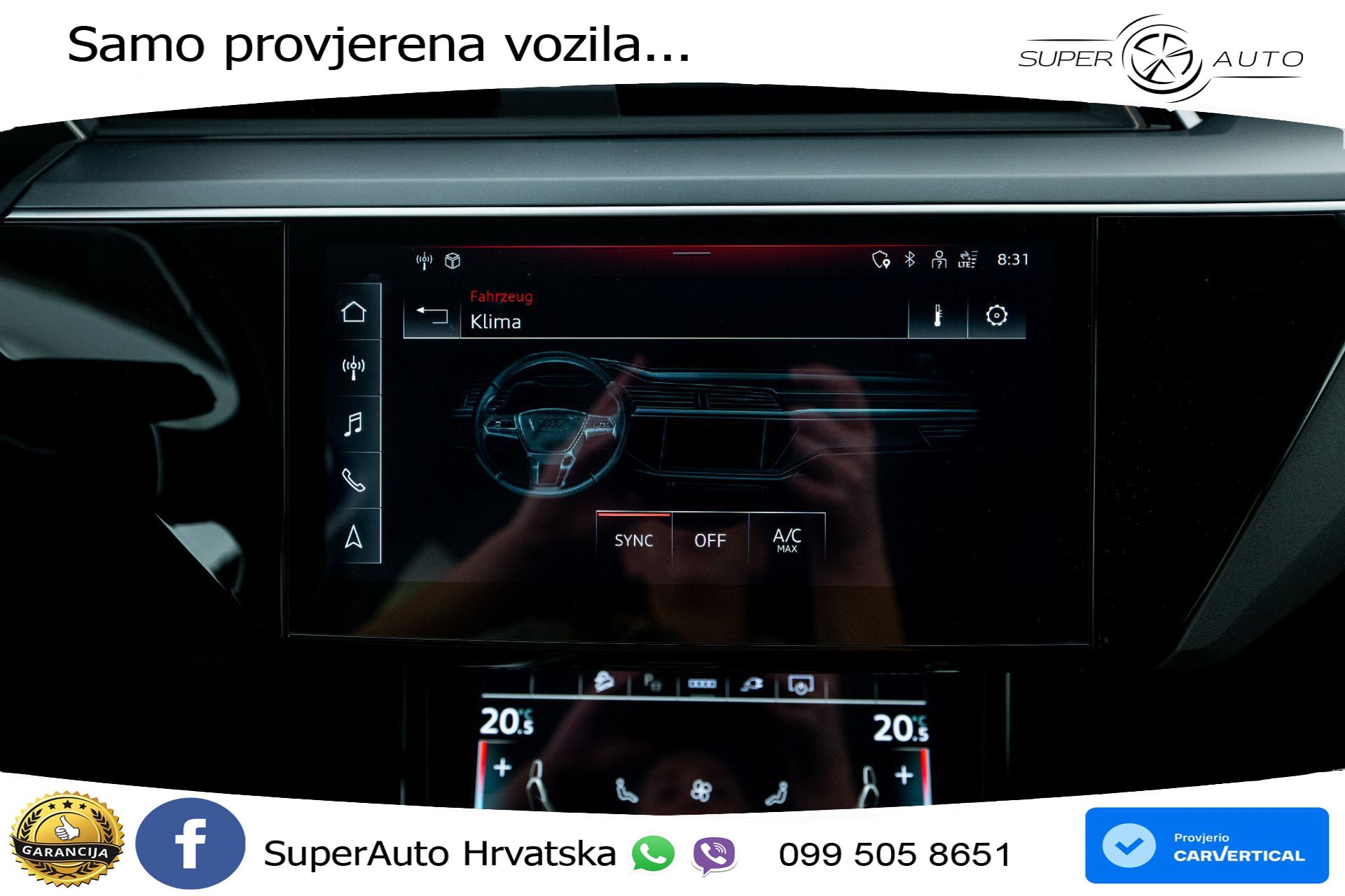 Audi e-tron 55 quattro 408 KS, ZRAČNI+KAM+GR SJED+VIRT+NAVI