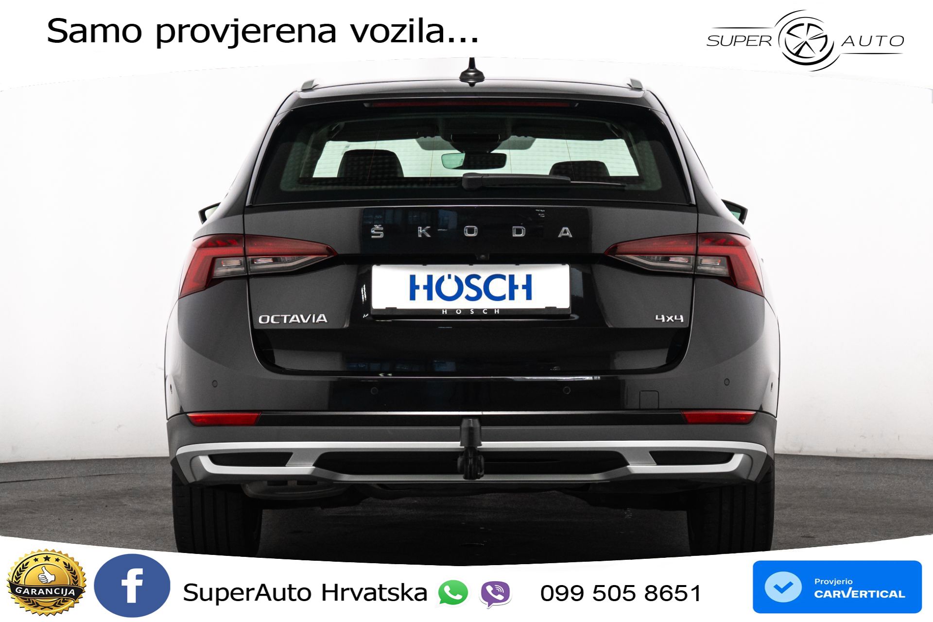 Škoda Octavia Combi 2.0 TDI 4x4 DSG Scout 150 KS, KAM+GR SJED+HEAD+MASAŽA