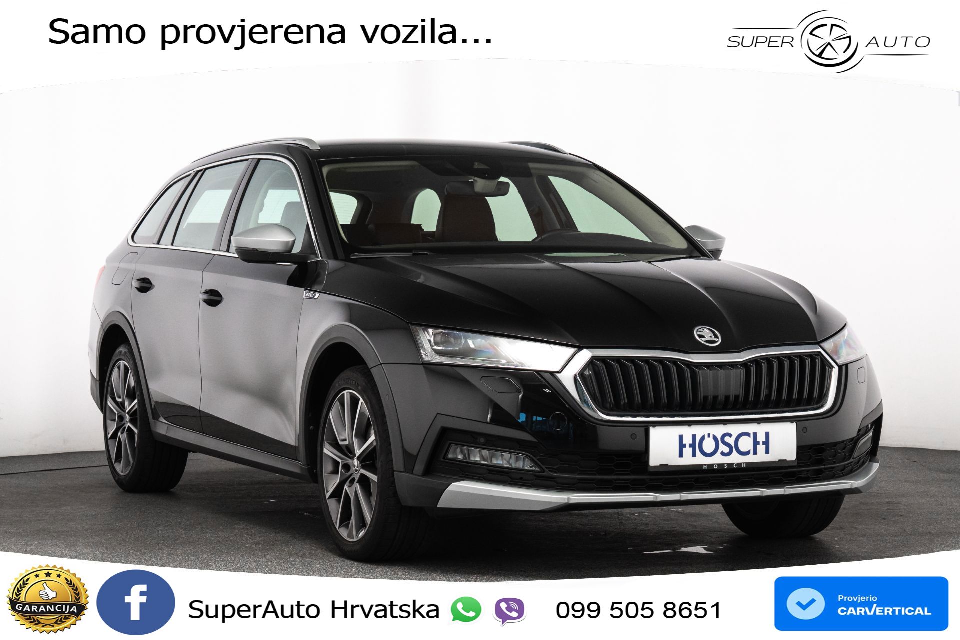Škoda Octavia Combi 2.0 TDI 4x4 DSG Scout 150 KS, KAM+GR SJED+HEAD+MASAŽA