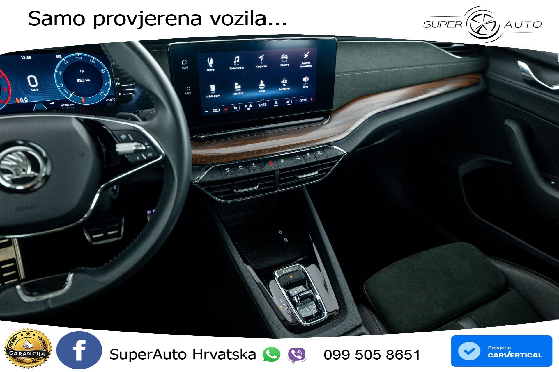 Škoda Octavia Combi 2.0 TDI 4x4 DSG Scout 150 KS, KAM+GR SJED+HEAD+MASAŽA