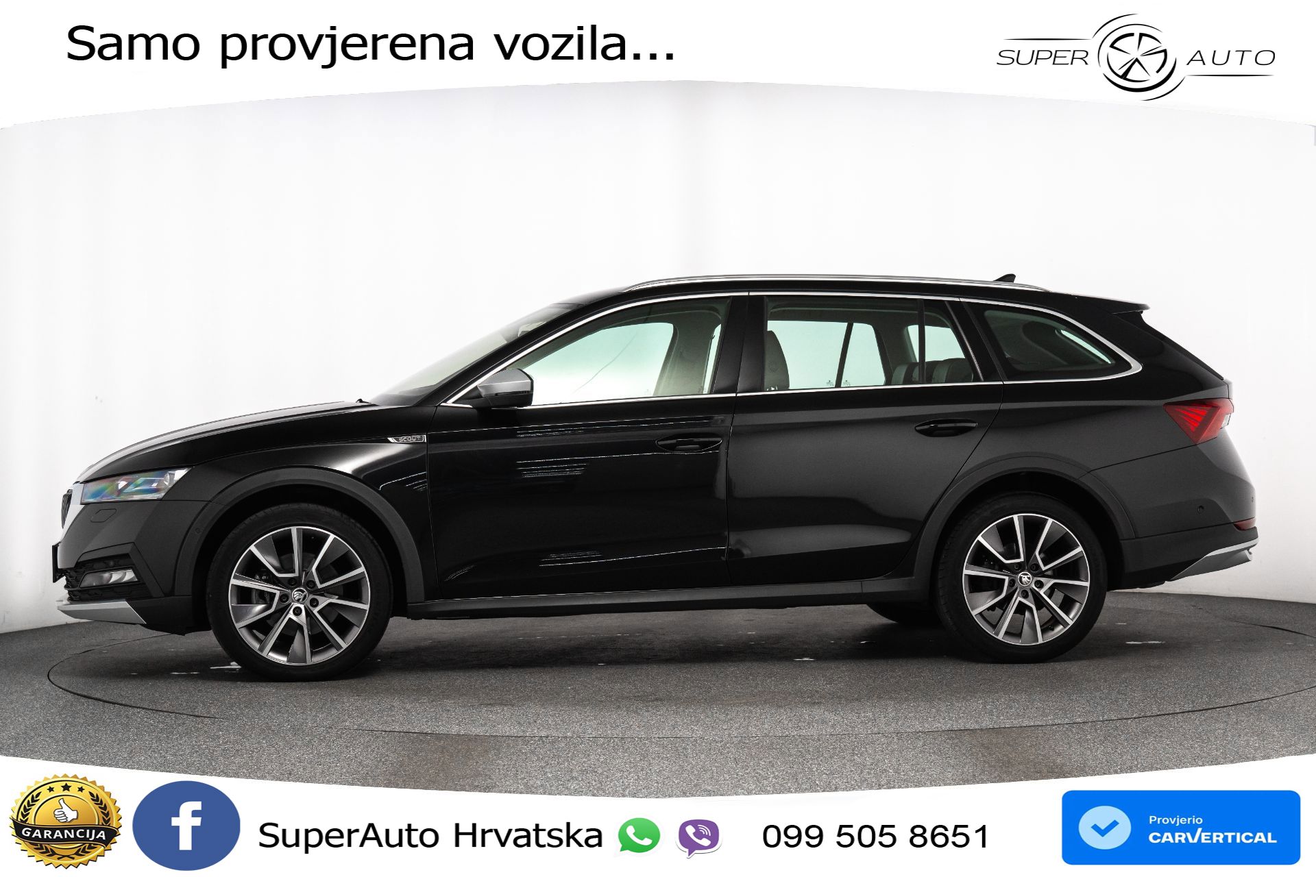 Škoda Octavia Combi 2.0 TDI 4x4 DSG Scout 150 KS, KAM+GR SJED+HEAD+MASAŽA