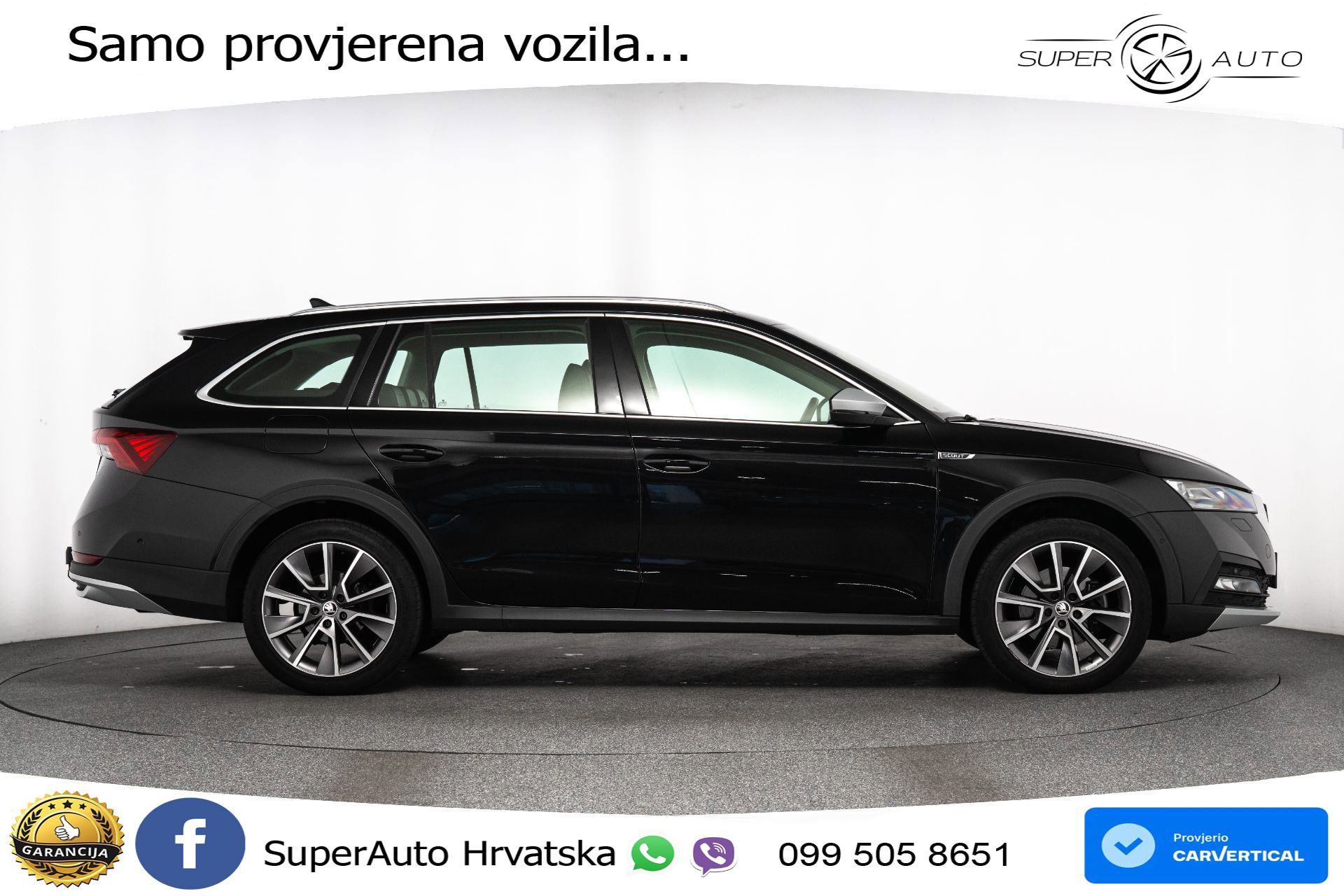 Škoda Octavia Combi 2.0 TDI 4x4 DSG Scout 150 KS, KAM+GR SJED+HEAD+MASAŽA