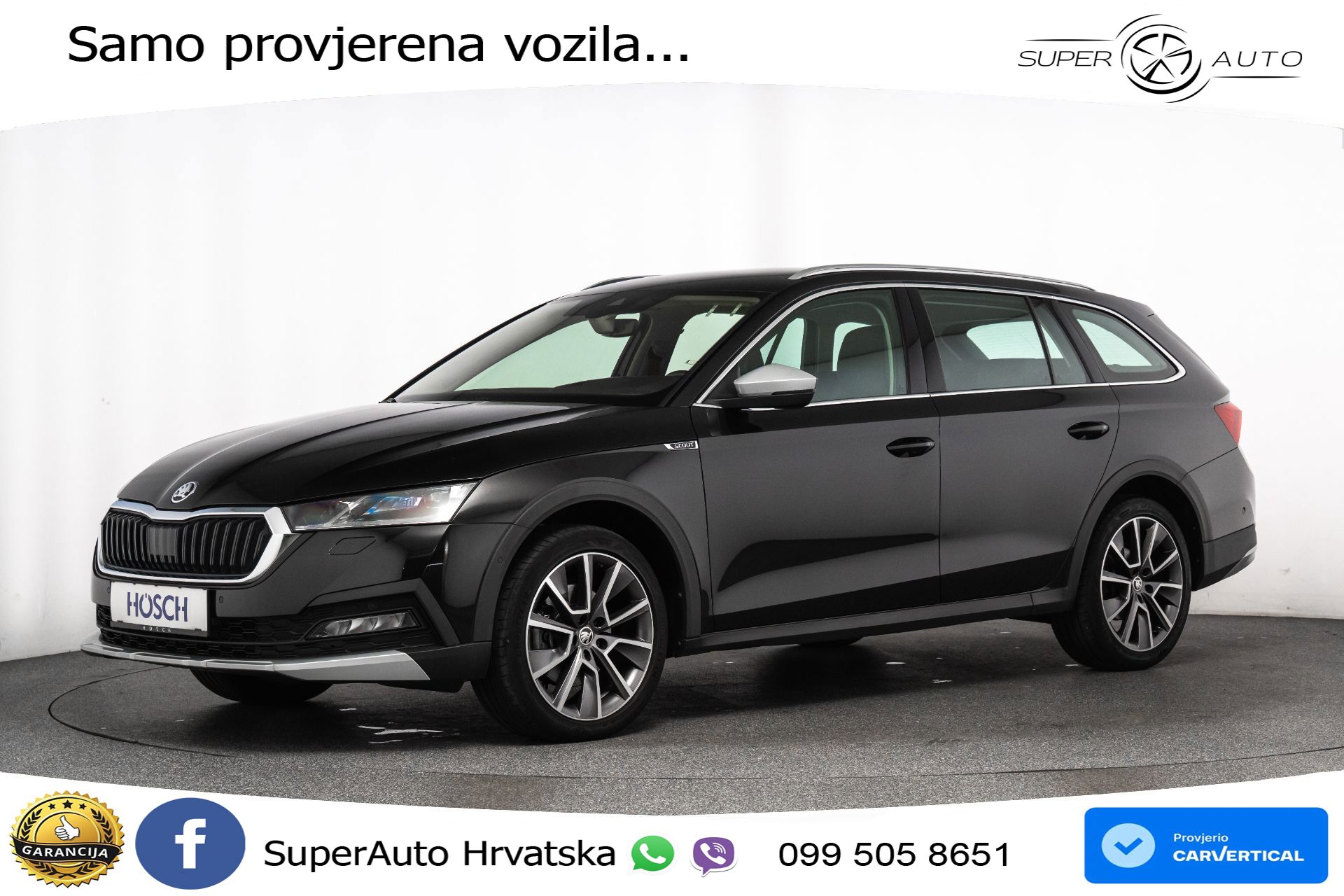 Škoda Octavia Combi 2.0 TDI 4x4 DSG Scout 150 KS, KAM+GR SJED+HEAD+MASAŽA