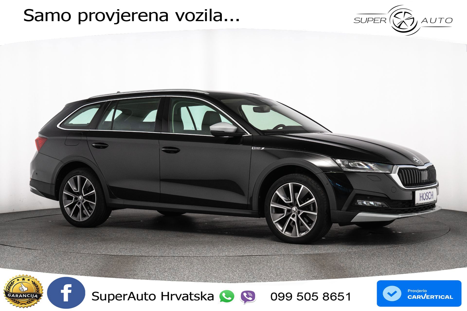 Škoda Octavia Combi 2.0 TDI 4x4 DSG Scout 150 KS, KAM+GR SJED+HEAD+MASAŽA
