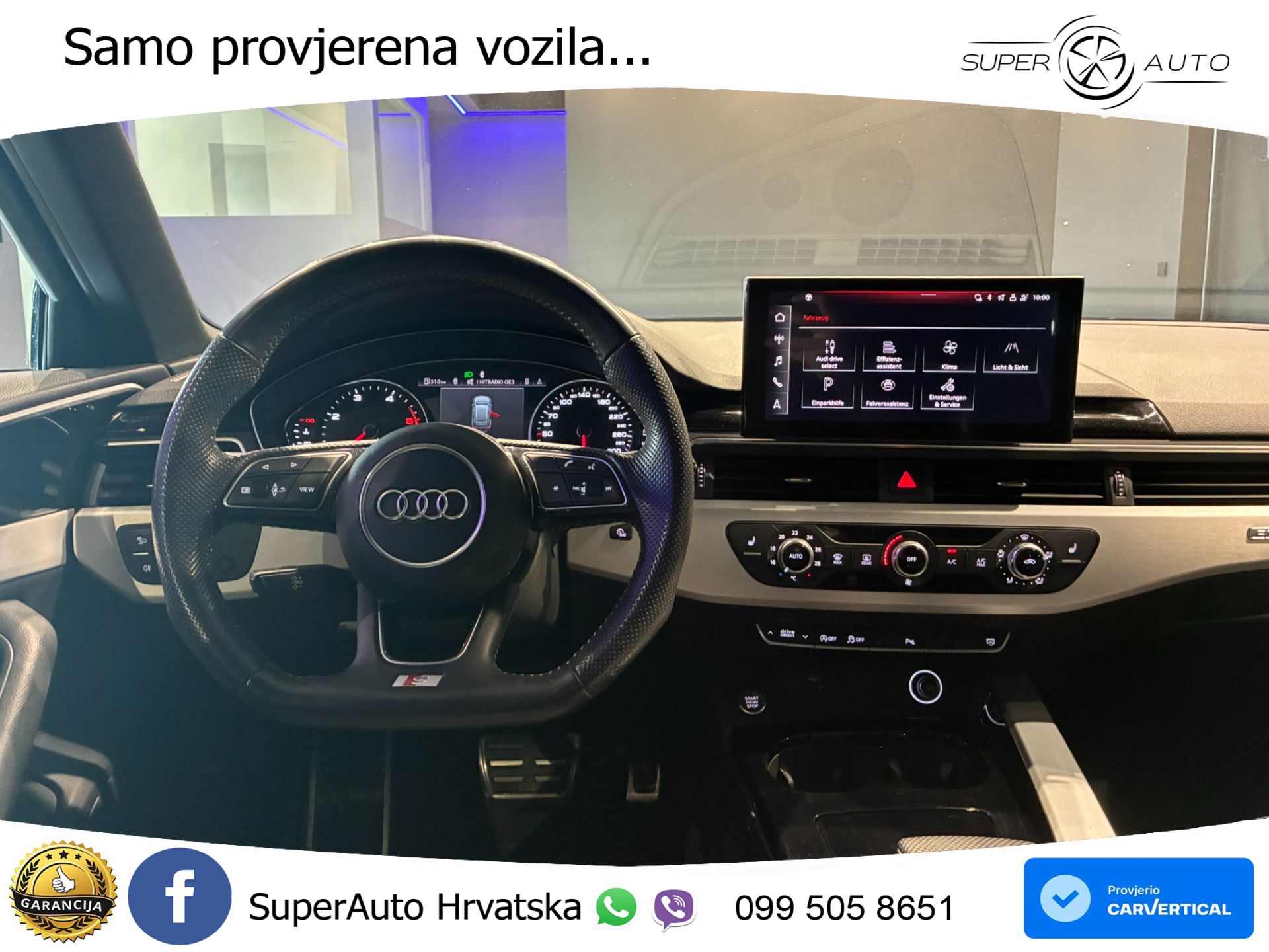Audi A4 Avant 45 TDI V6 quattro tiptronic 2xS line 231 KS, LED+TEM+GR SJED+KLIMA