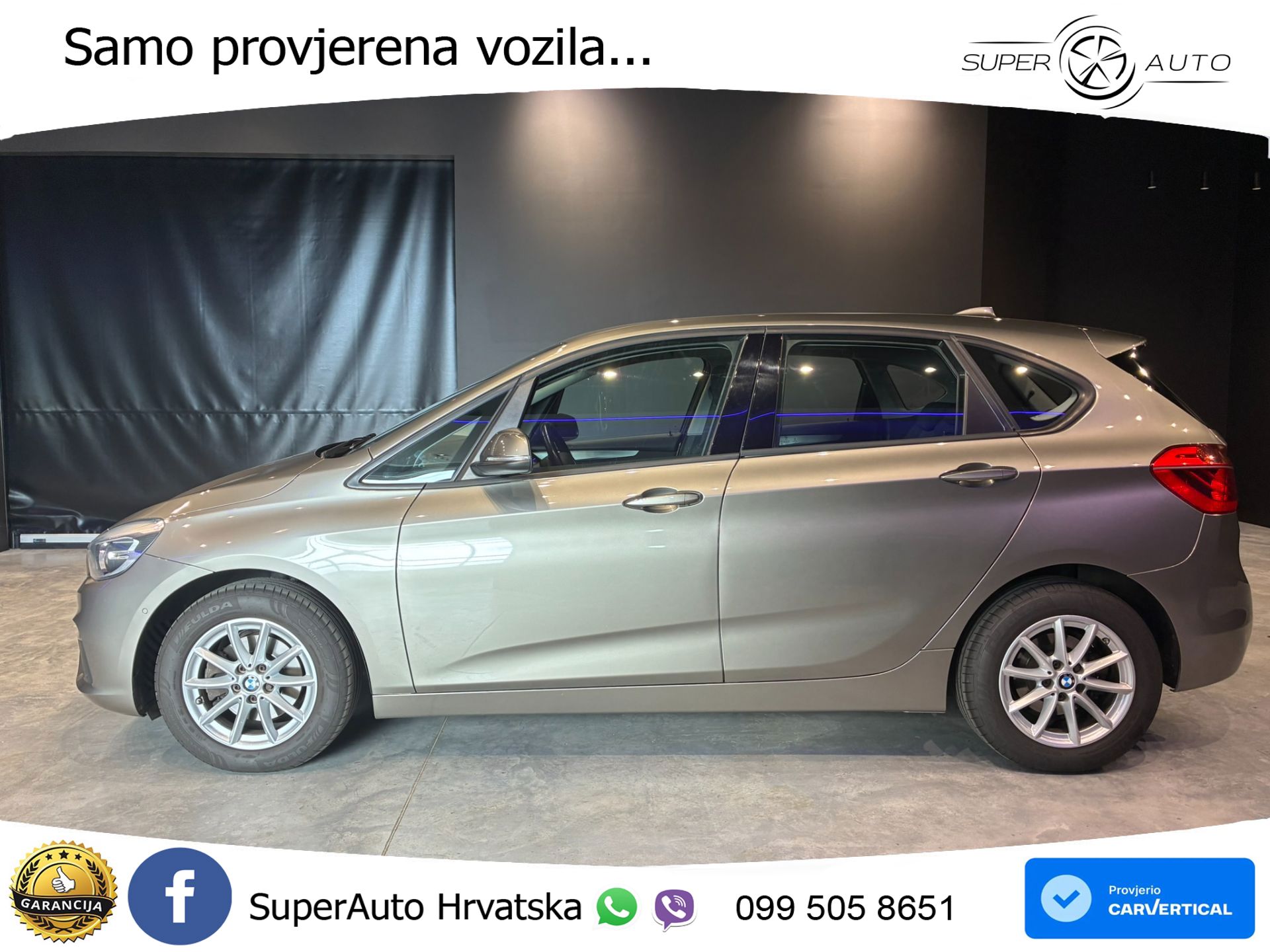 BMW 218i Active Tourer Aut. Advantage 136 KS, NAVI+PARK