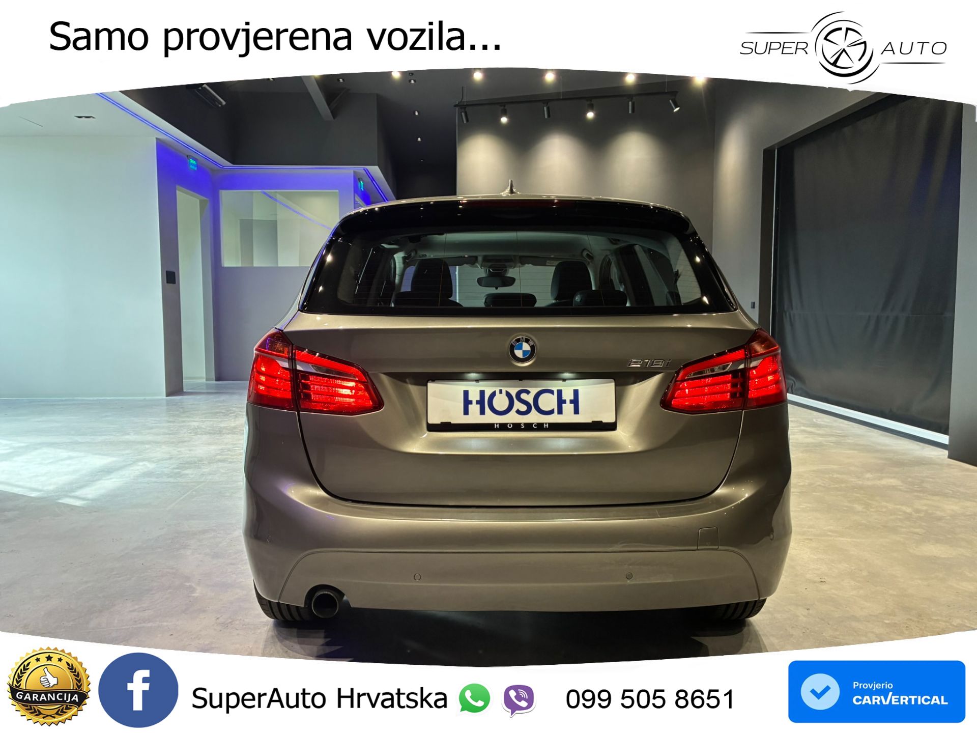 BMW 218i Active Tourer Aut. Advantage 136 KS, NAVI+PARK