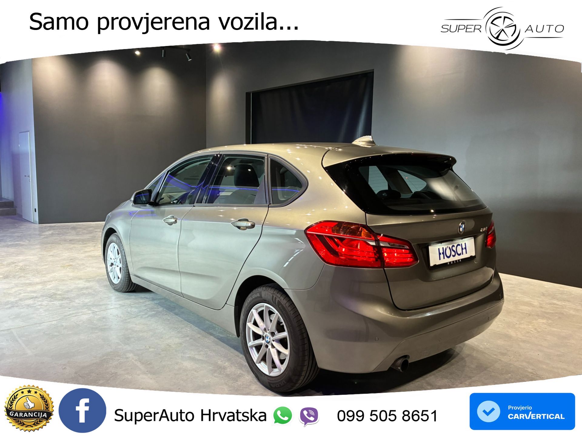 BMW 218i Active Tourer Aut. Advantage 136 KS, NAVI+PARK