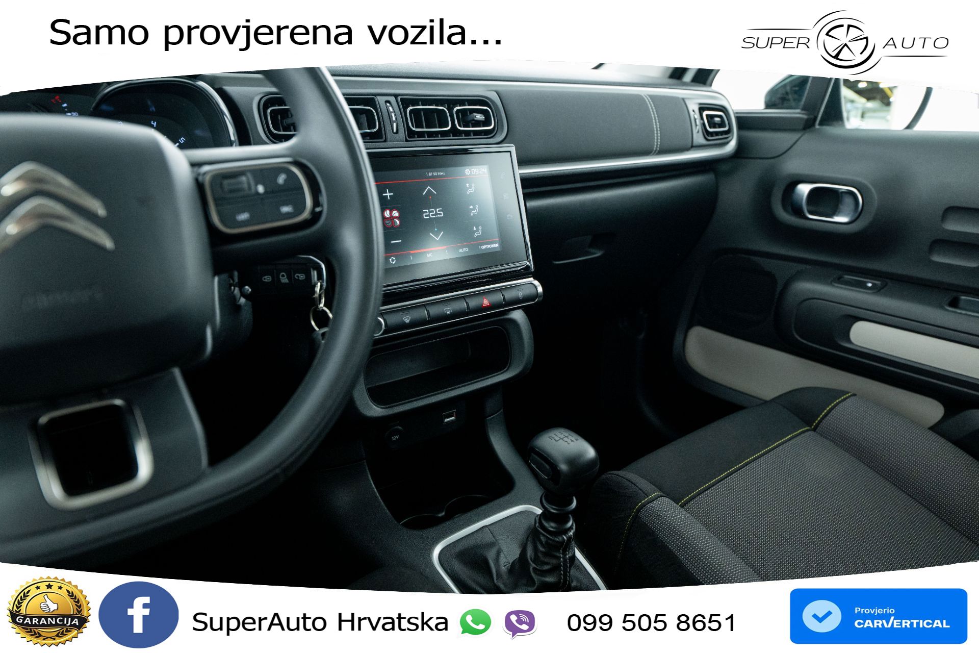 Citroen C3 1.2 PureTech 110 KS, LED+TEM+KLIMA+DAB