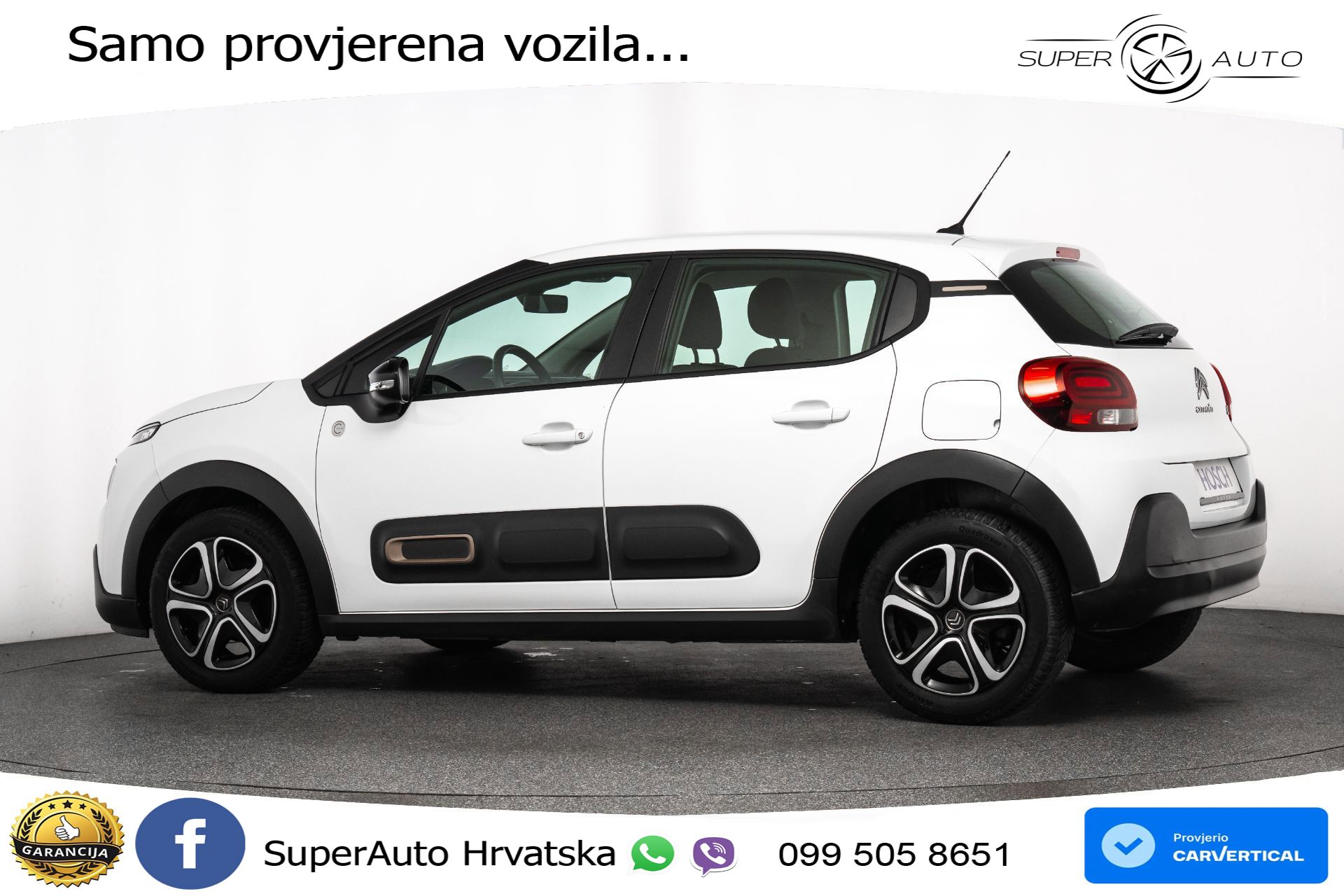 Citroen C3 1.2 PureTech 110 KS, LED+TEM+KLIMA+DAB