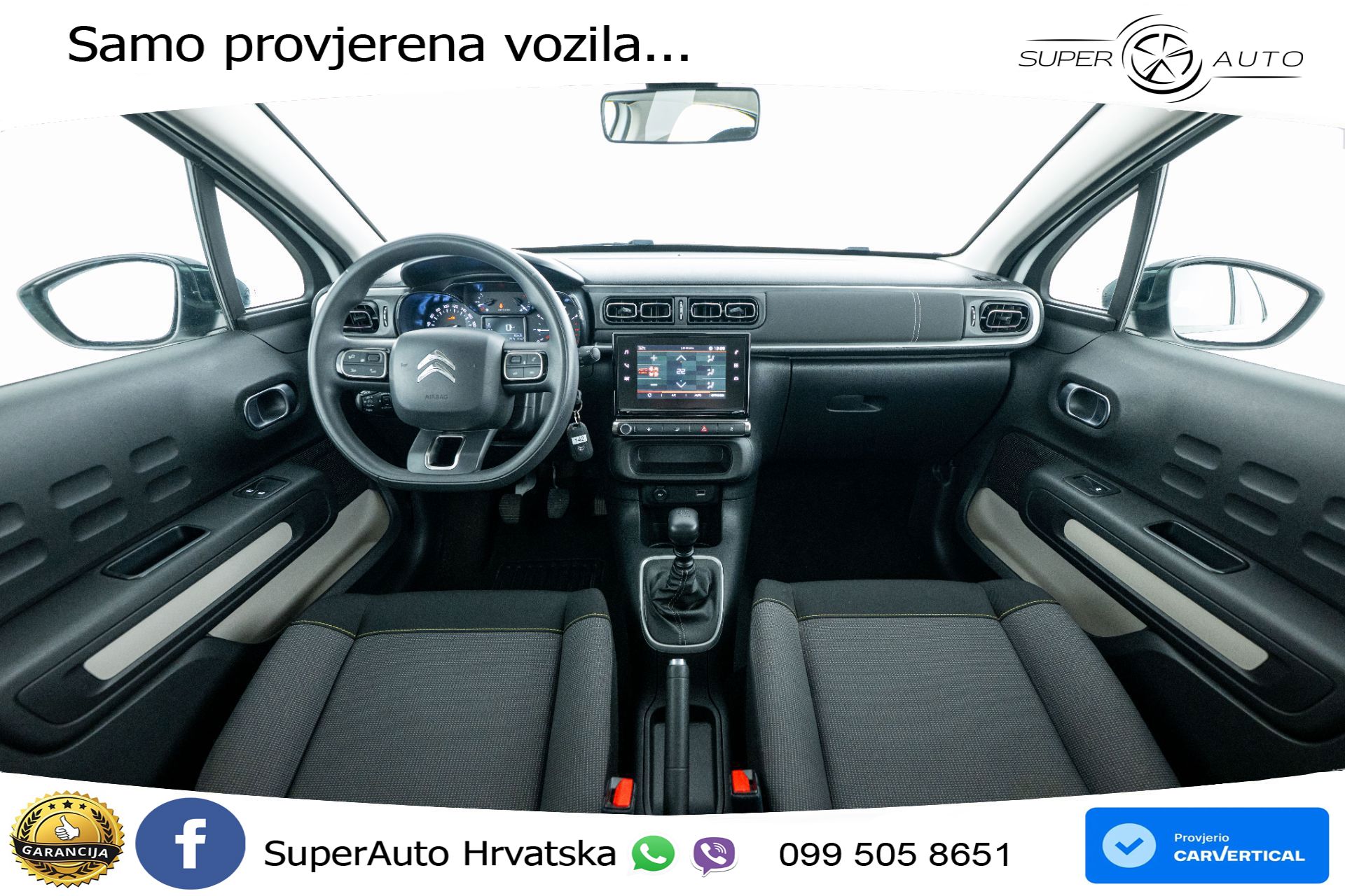 Citroen C3 1.2 PureTech 110 KS, LED+TEM+KLIMA+DAB