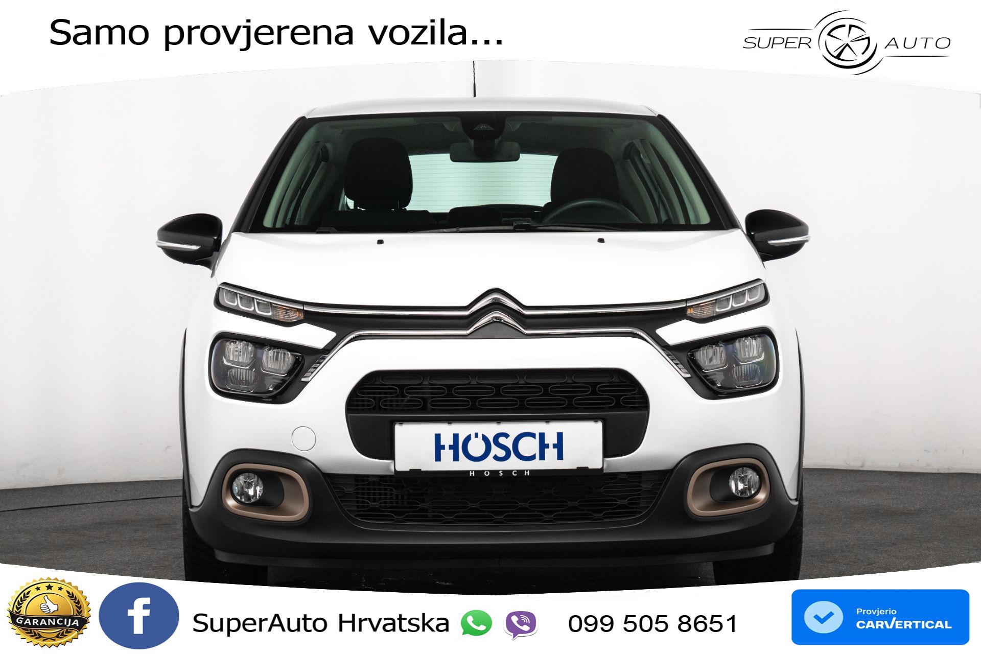 Citroen C3 1.2 PureTech 110 KS, LED+TEM+KLIMA+DAB