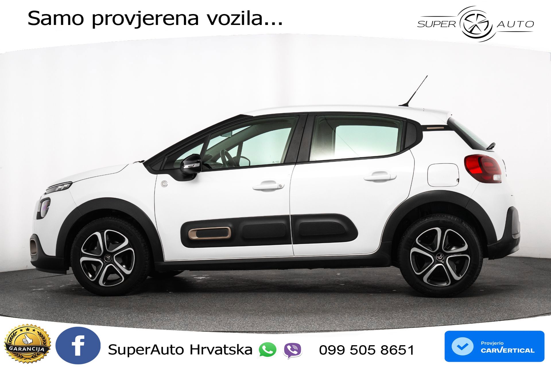 Citroen C3 1.2 PureTech 110 KS, LED+TEM+KLIMA+DAB