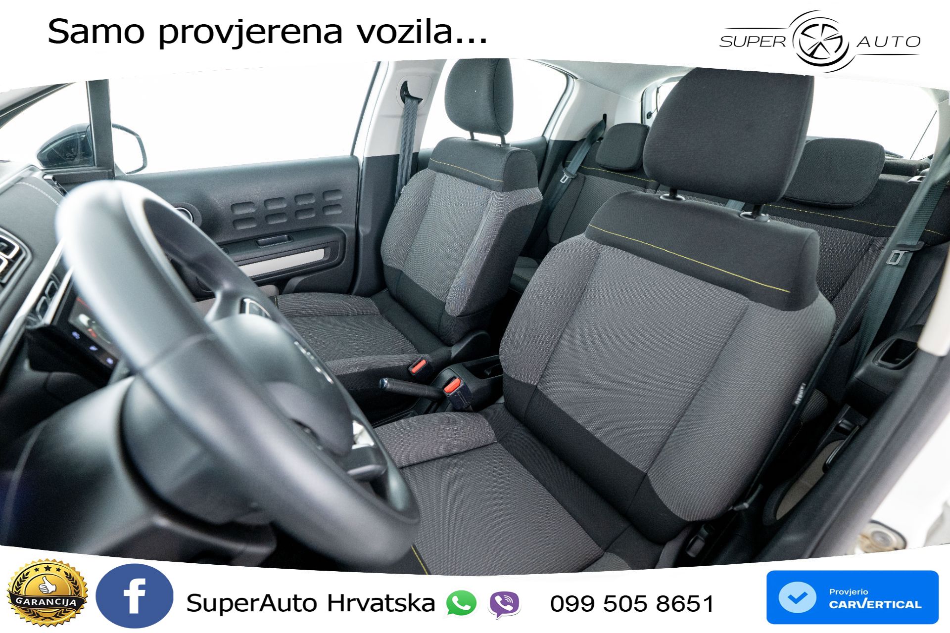 Citroen C3 1.2 PureTech 110 KS, LED+TEM+KLIMA+DAB