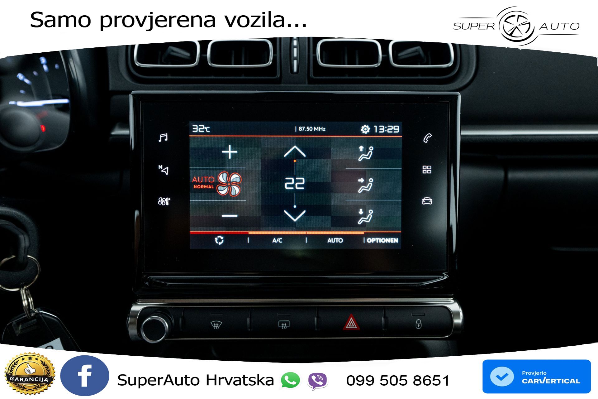 Citroen C3 1.2 PureTech 110 KS, LED+TEM+KLIMA+DAB