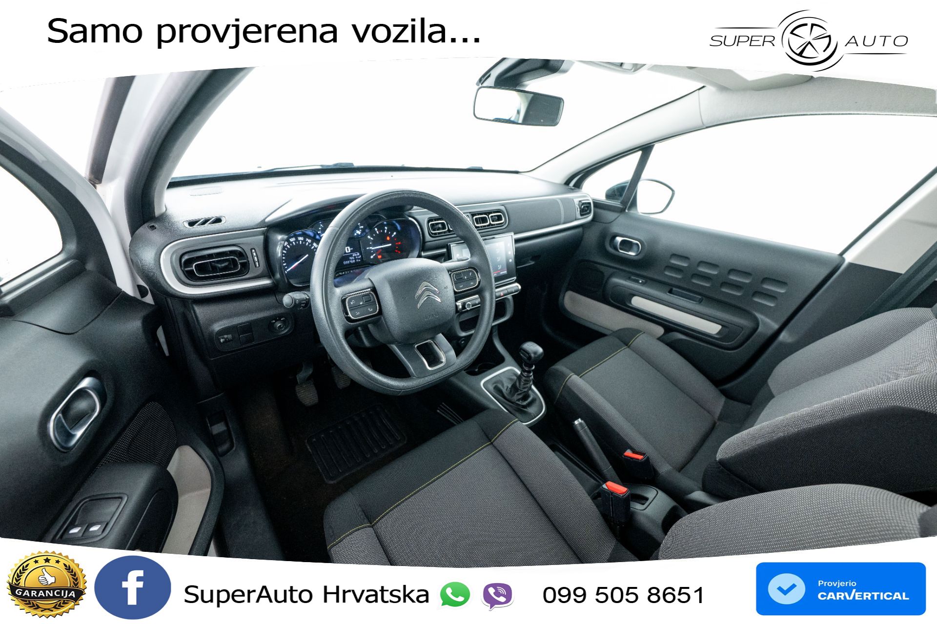Citroen C3 1.2 PureTech 110 KS, LED+TEM+KLIMA+DAB