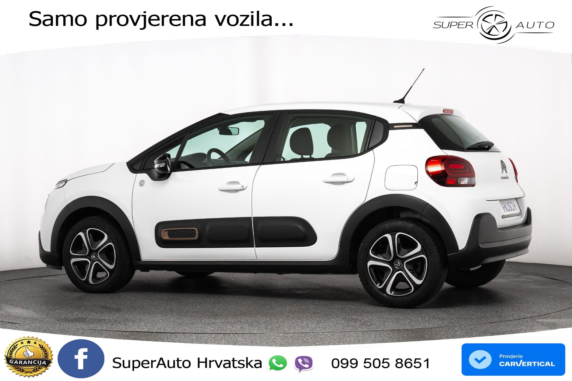 Citroen C3 1.2 PureTech 110 KS, LED+TEM+KLIMA+DAB