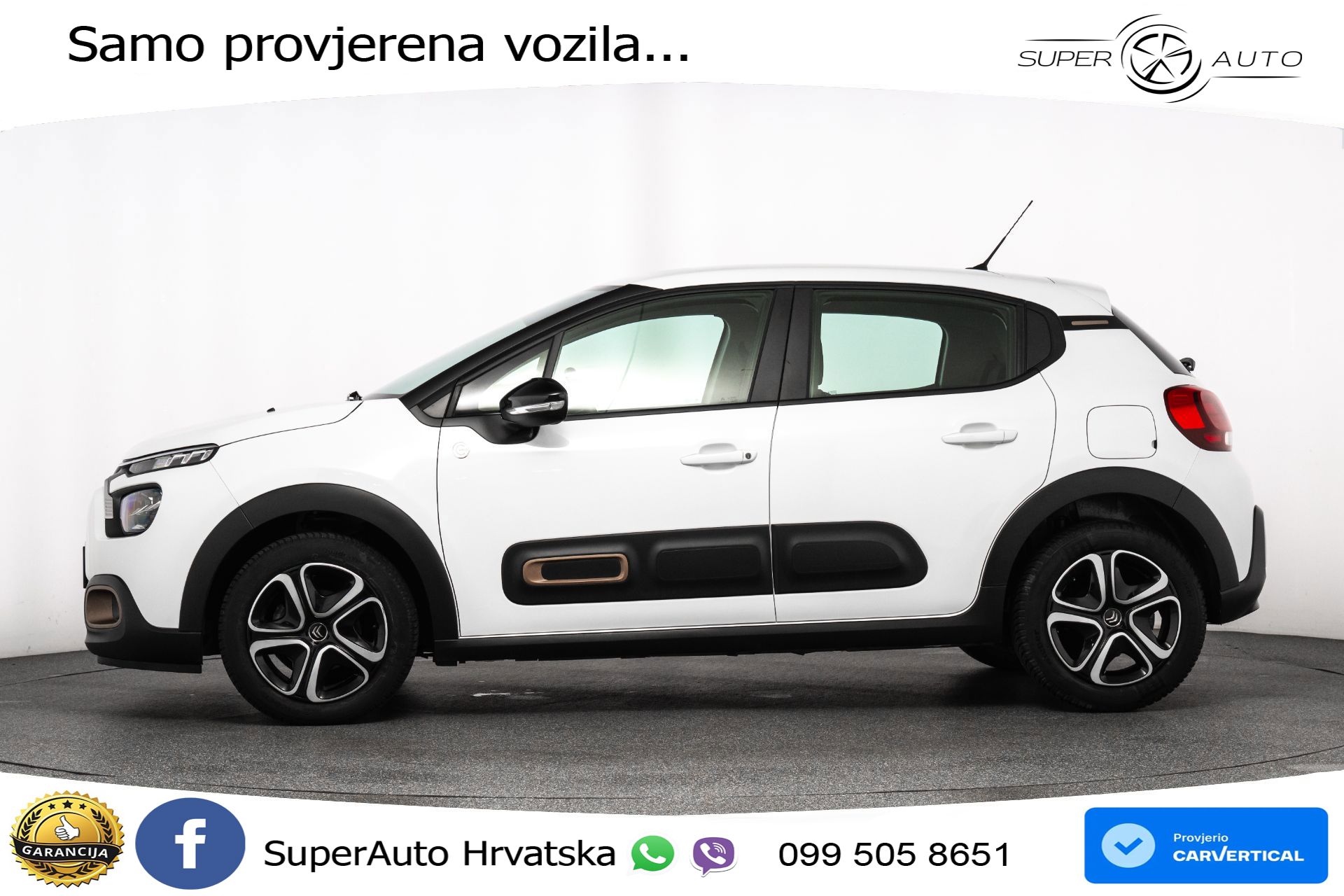 Citroen C3 1.2 PureTech 110 KS, LED+TEM+KLIMA+DAB