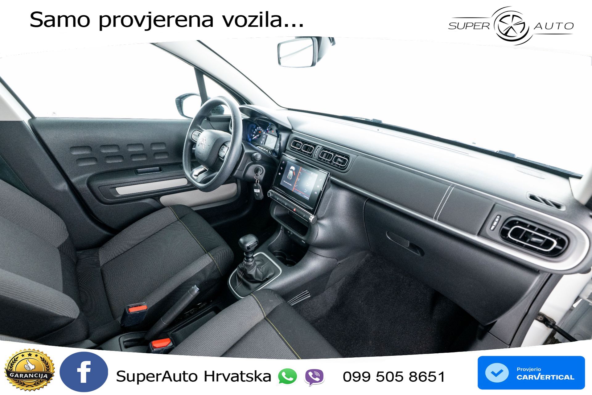 Citroen C3 1.2 PureTech 110 KS, LED+TEM+KLIMA+DAB