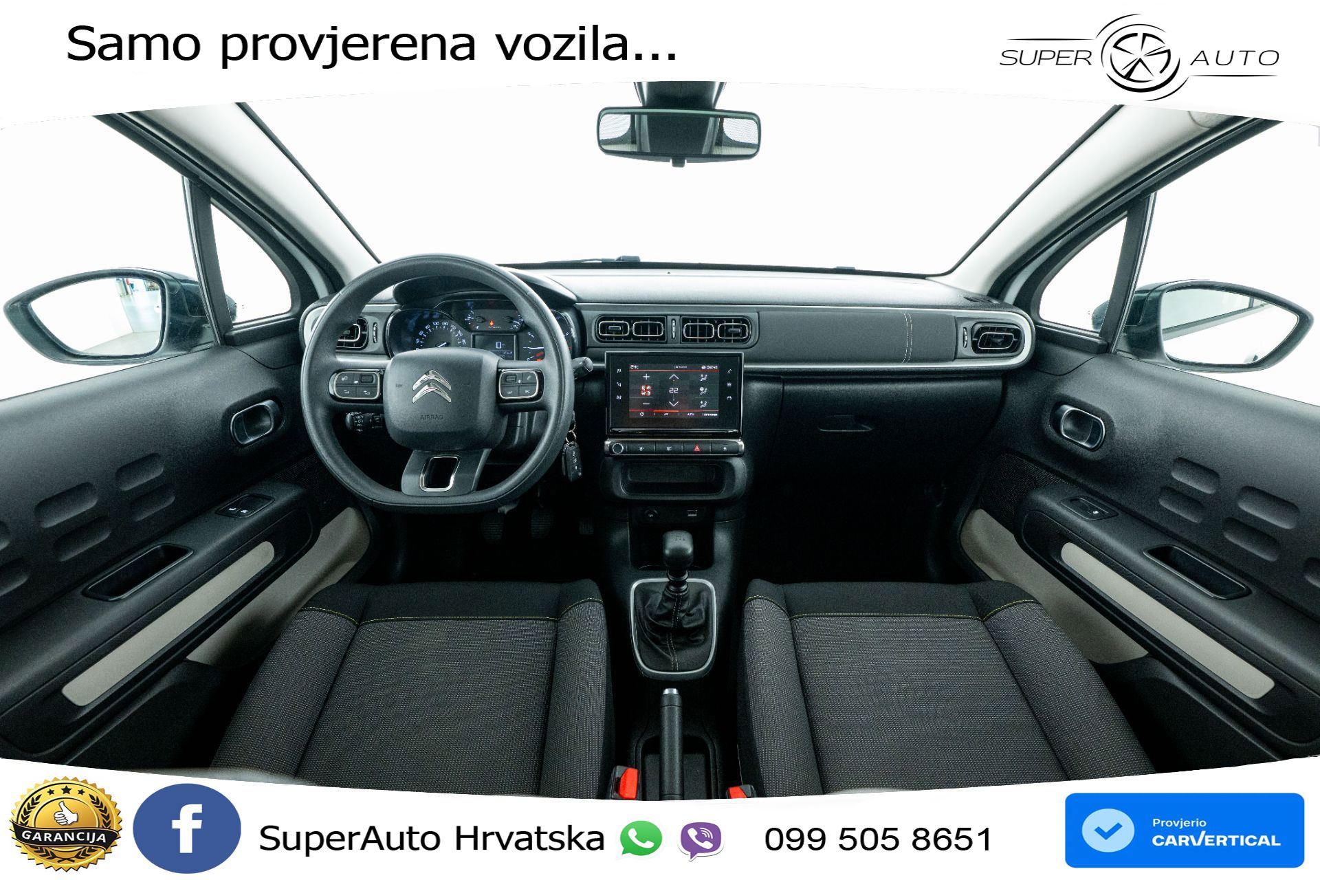 Citroen C3 1.2 PureTech 110 KS, LED+TEM+KLIMA+DAB