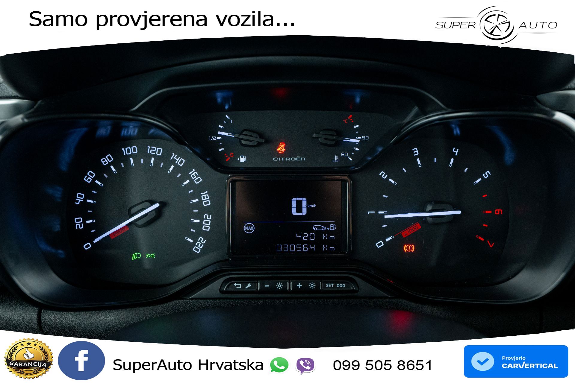 Citroen C3 1.2 PureTech 110 KS, LED+TEM+KLIMA+DAB