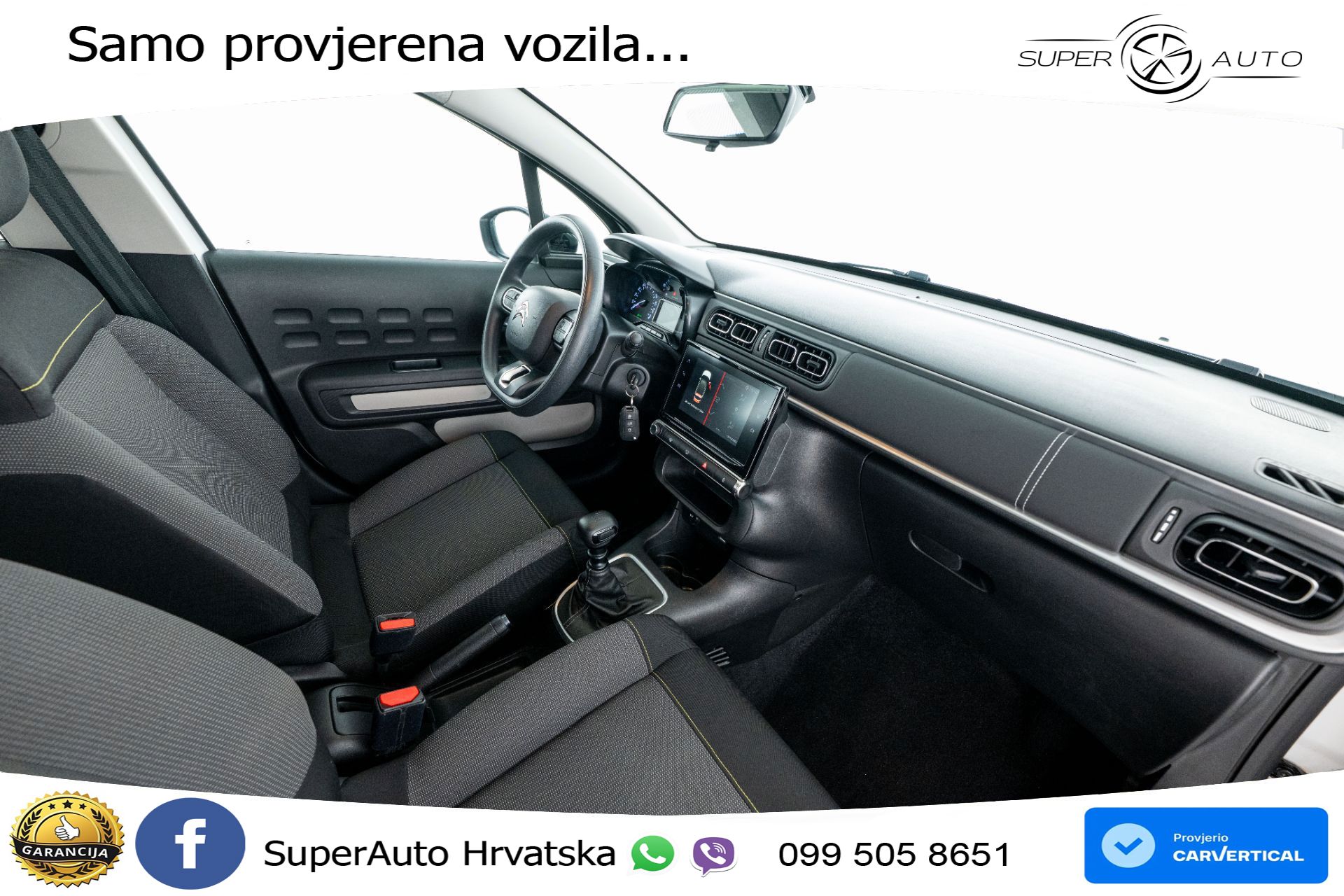 Citroen C3 1.2 PureTech 110 KS, LED+TEM+KLIMA+DAB