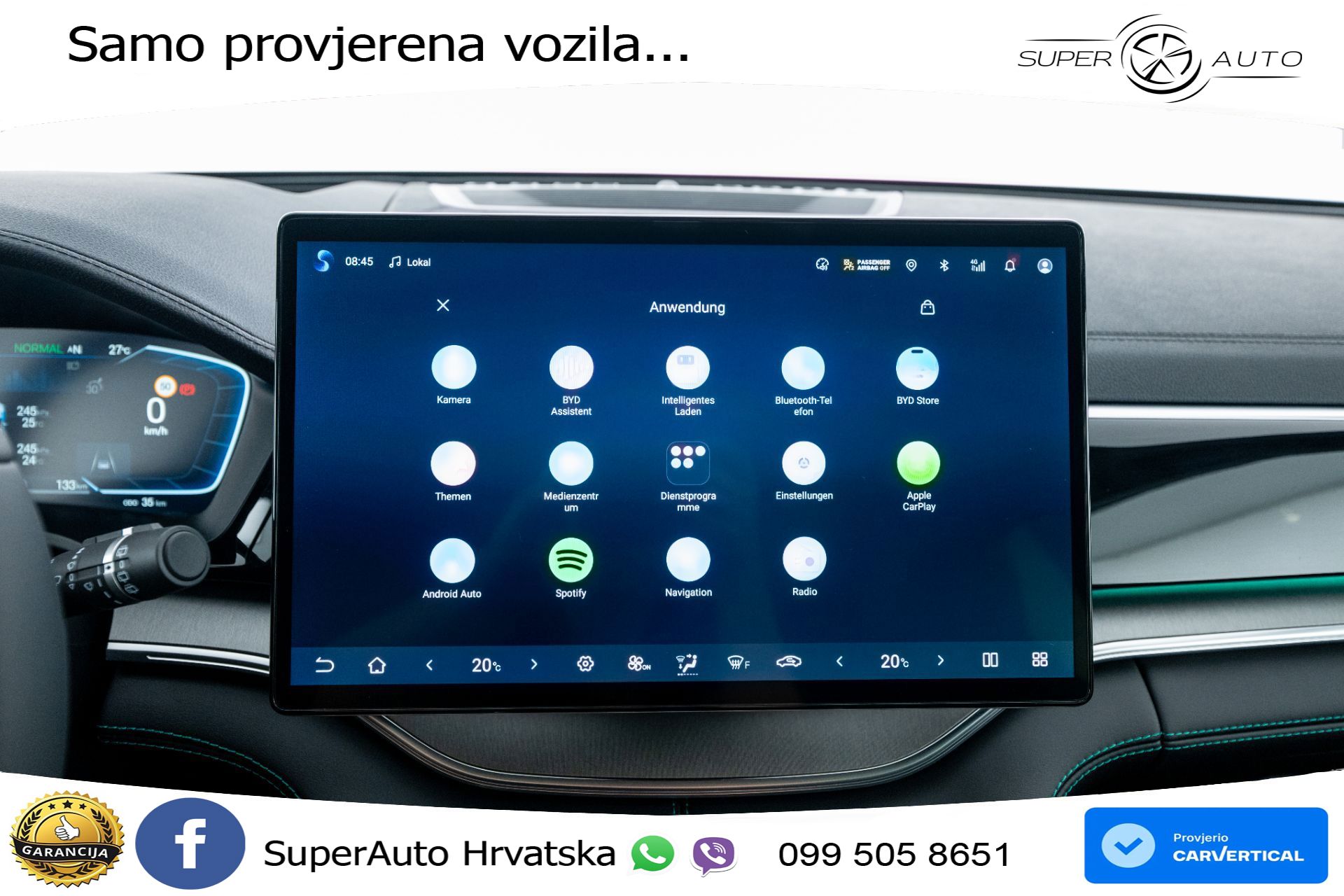 NOVO BYD Seal U 1.5L DM-i 4x4 Aut. Design 324 KS, LED+ACC+GR SJED+PANO+360+VIRT