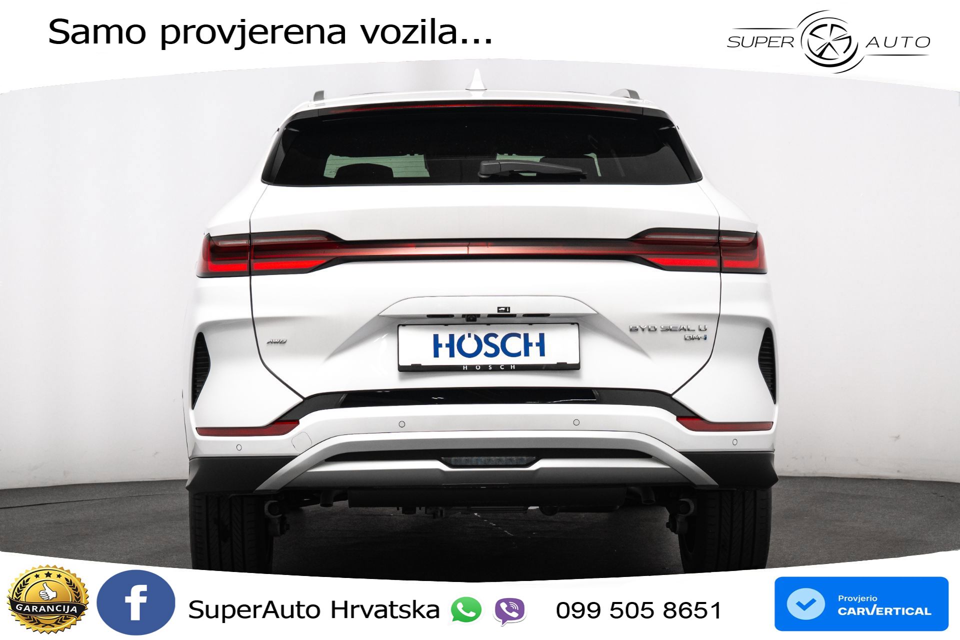 NOVO BYD Seal U 1.5L DM-i 4x4 Aut. Design 324 KS, LED+ACC+GR SJED+PANO+360+VIRT