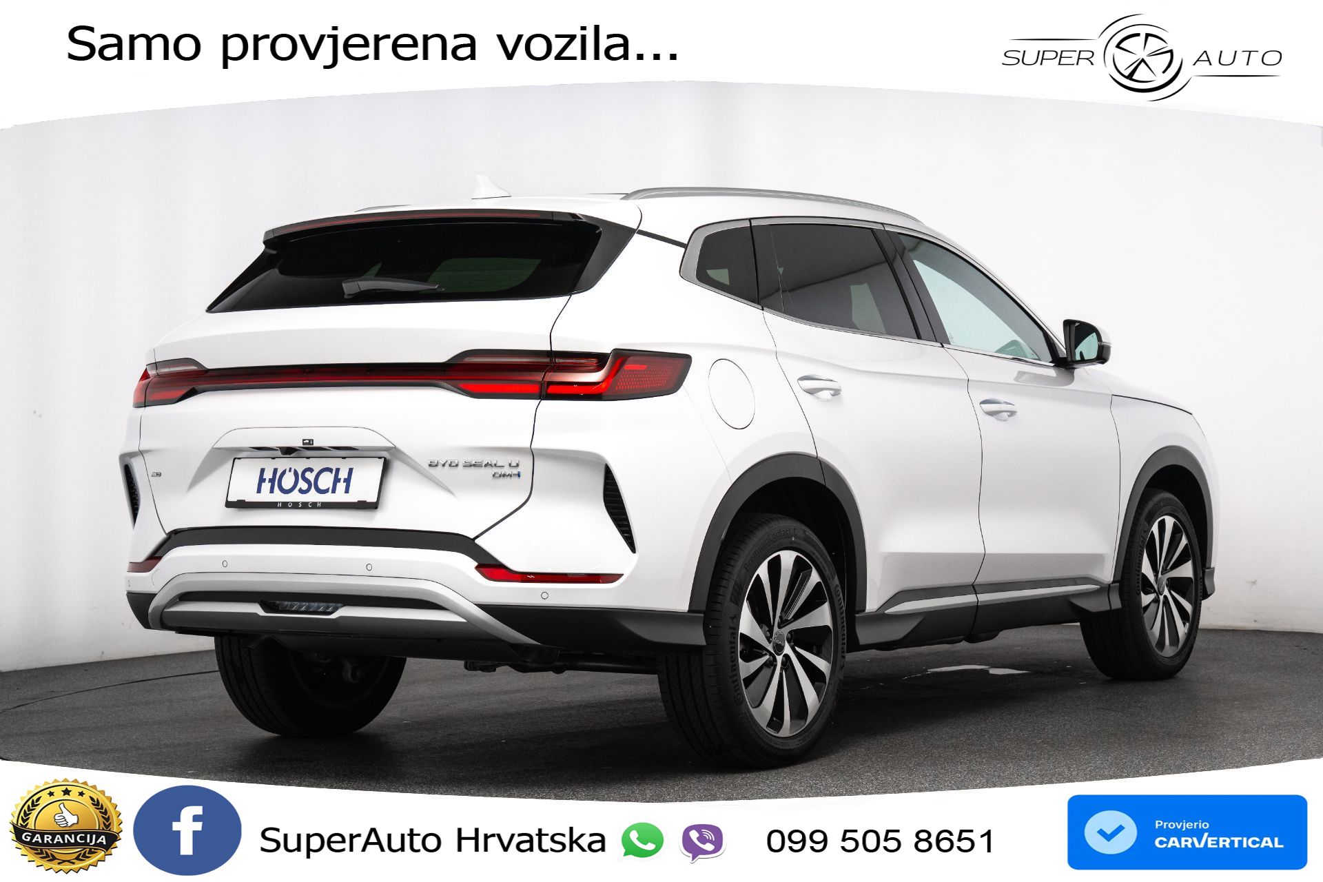 NOVO BYD Seal U 1.5L DM-i 4x4 Aut. Design 324 KS, LED+ACC+GR SJED+PANO+360+VIRT